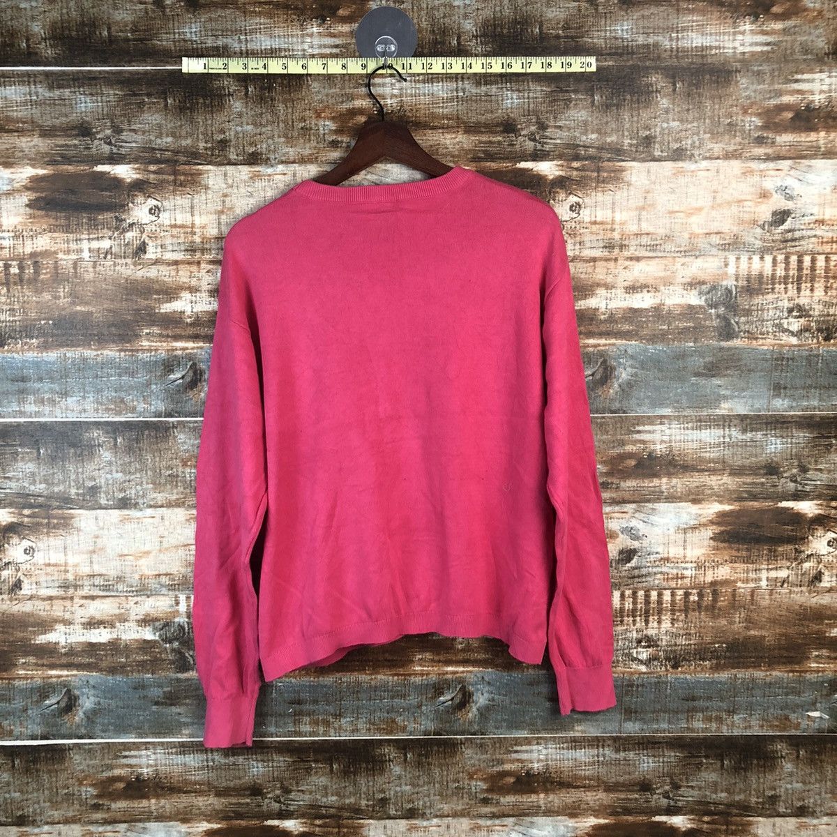 Japanese Brand DL lonely heart club H&M Divided Pink Sweaters #C687 Size US L / EU 52-54 / 3 - 11 Thumbnail