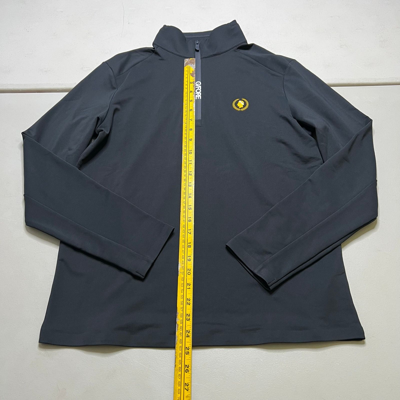 G/FORE G/FORE Quarter Zip Pullover Onyx Black S Golf Performance T Size US S / EU 44-46 / 1 - 6 Thumbnail