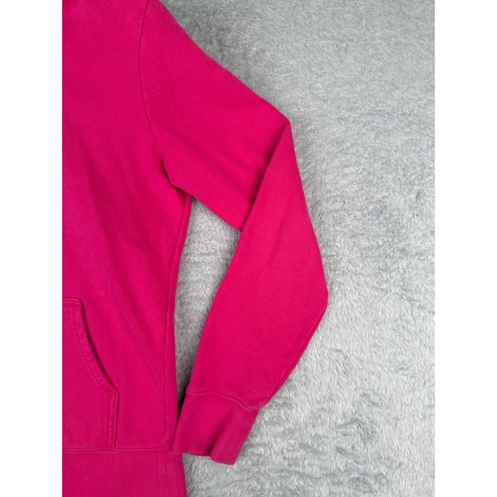 The North Face The North Face Hoodie Womens Small Pink Pullover Logo Cotton Blend Hike Vintage: No Size S / US 4 / IT 40 - 2 Thumbnail