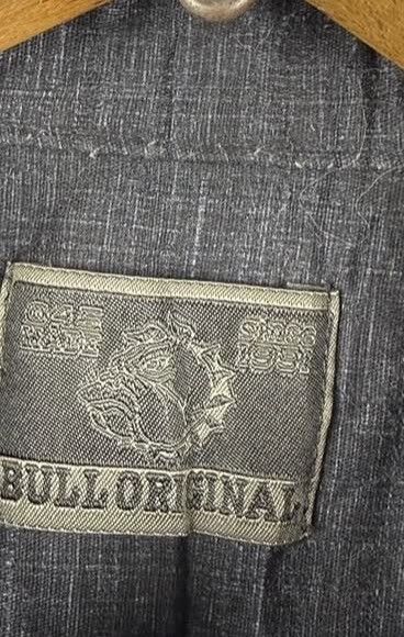 Japanese Brand Bull original Embroidery shirt Size US L / EU 52-54 / 3 - 4 Thumbnail