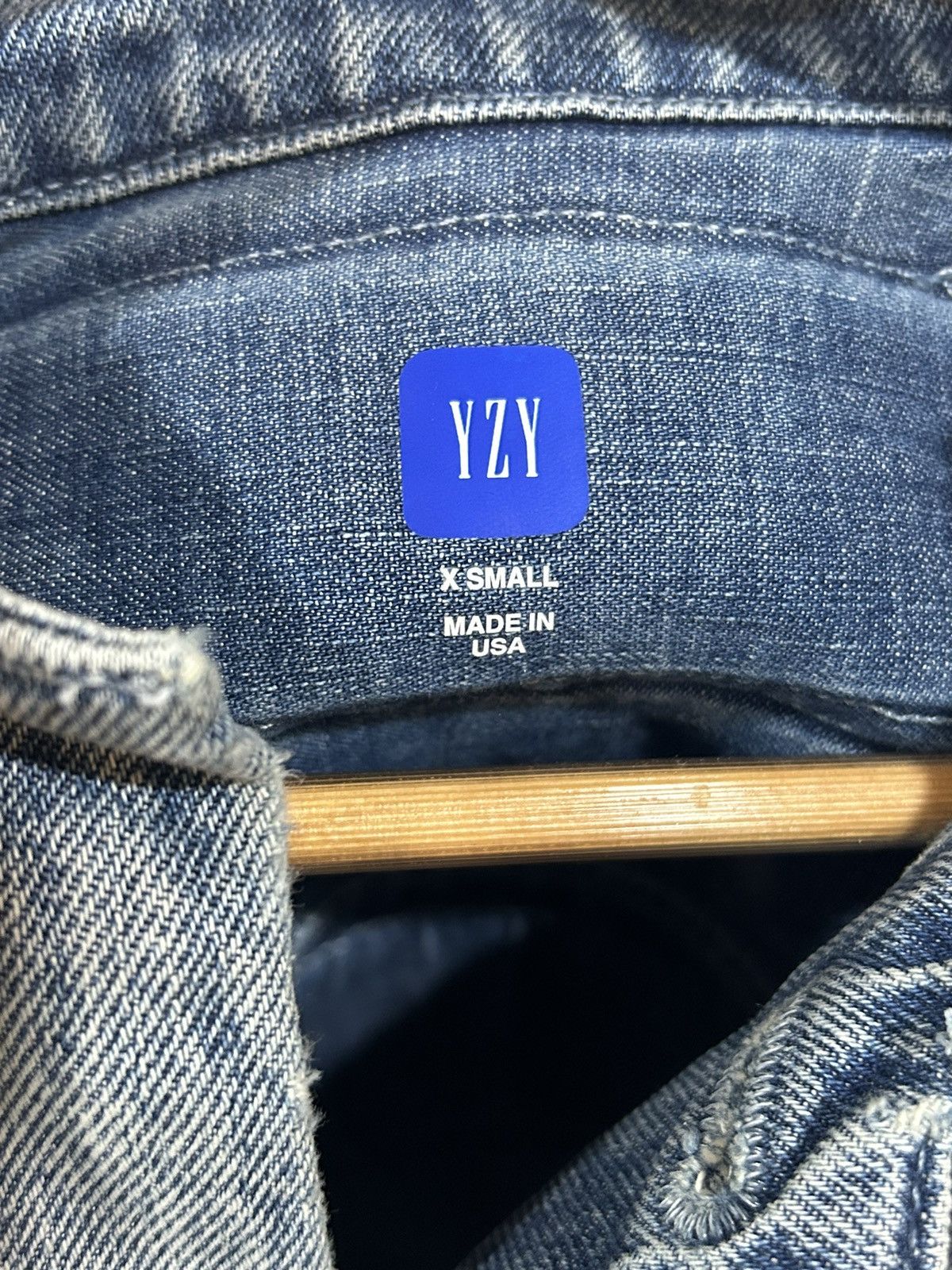Gap × Yeezy Yeezy Gap Engineered by Balenciaga Padded Denim Jacket Blue Size US XS / EU 42 / 0 - 3 Thumbnail