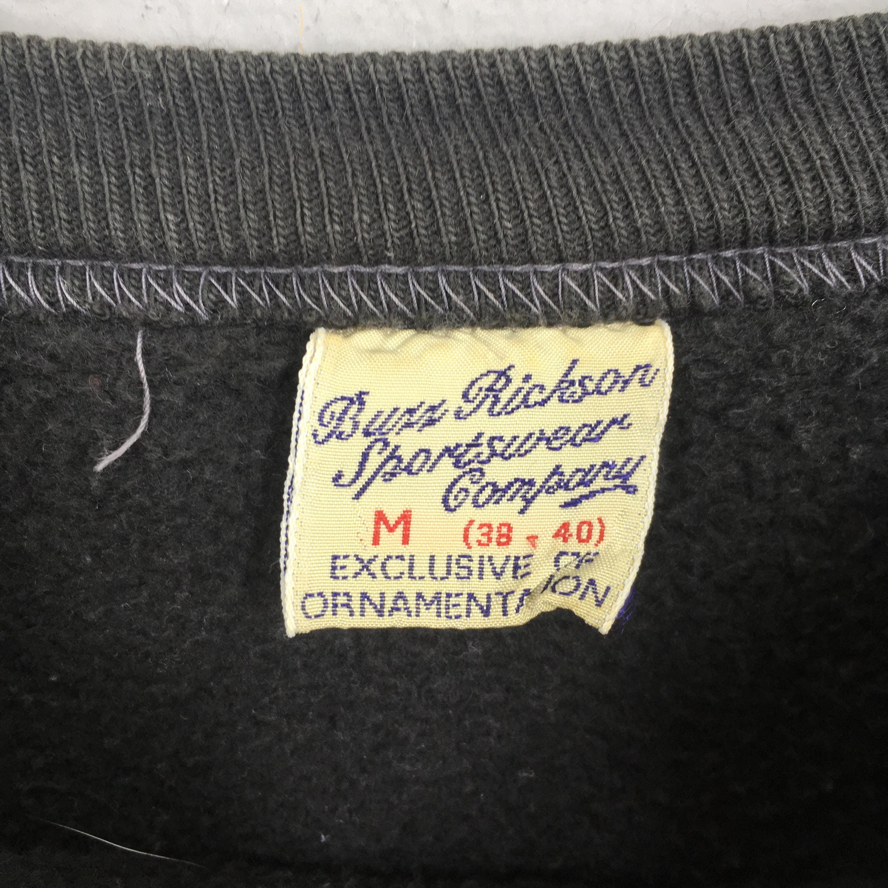 Buzz Rickson's × Vintage Vintage Buzz Rickson U.S Army Sweatshirt Medium Size US M / EU 48-50 / 2 - 5 Thumbnail