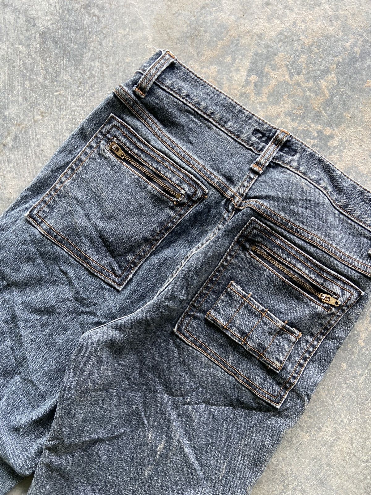 If Six Was Nine × Japanese Brand Crazy Design Cargo Denim Size US 26 / EU 42 - 15 Thumbnail