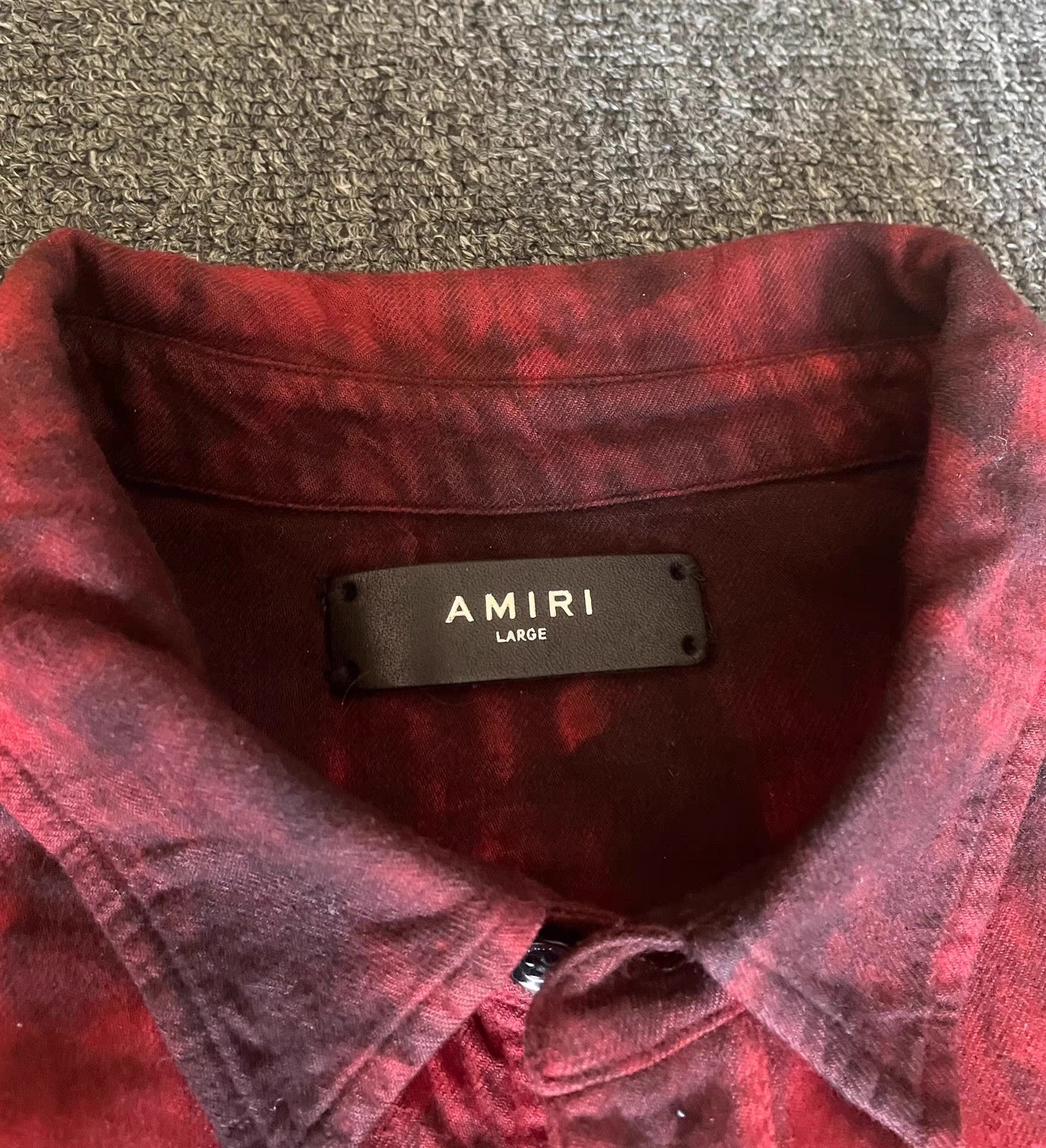 Amiri Amiri Tie-dye Shirt Q4 Size US L / EU 52-54 / 3 - 5 Thumbnail