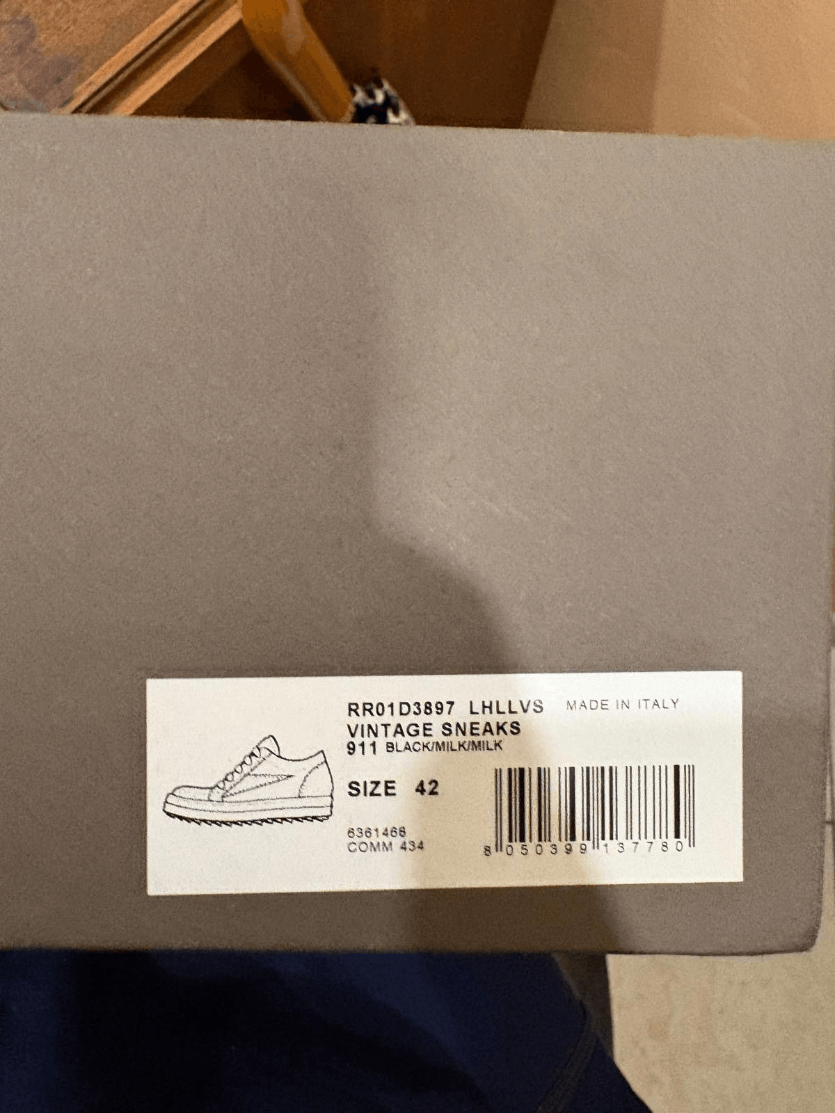 Rick Owens SS24 Lido Rick Owens Ponyhair Vintage Low Size US 9 / EU 42 - 11 Thumbnail