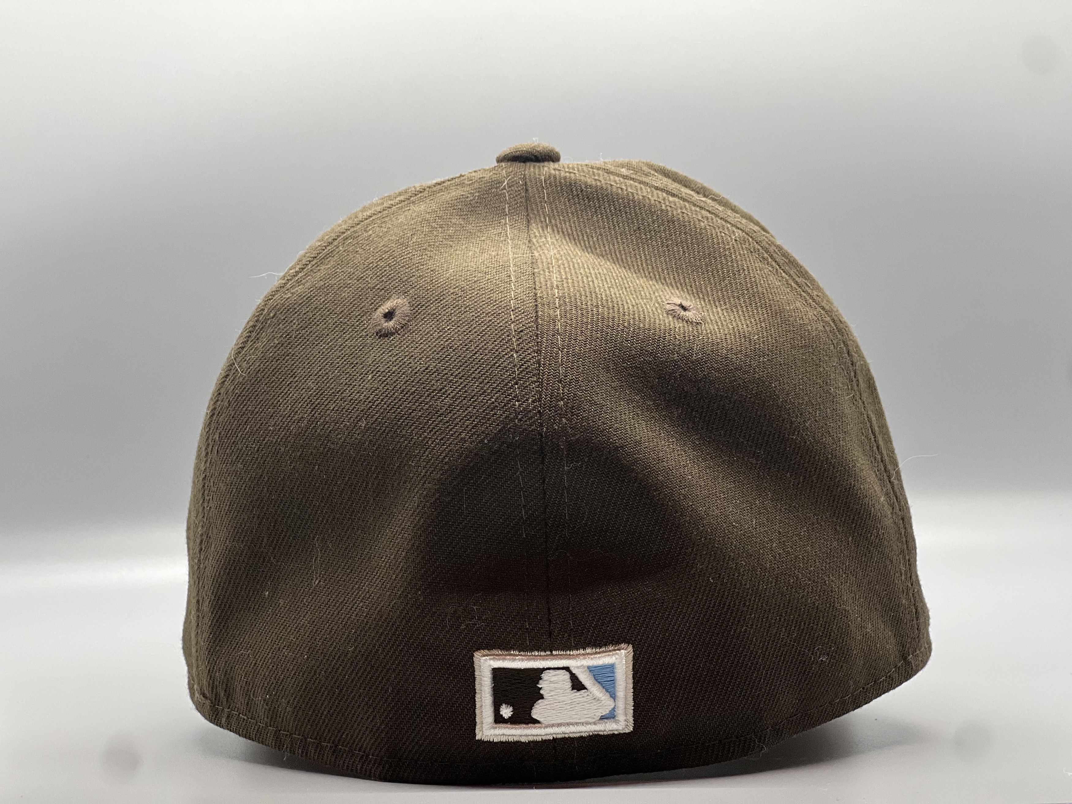 New Era Anaheim (Los Angeles) Angels Throwback Logo Fitted Hat 7 1/8 Size ONE SIZE - 5 Thumbnail