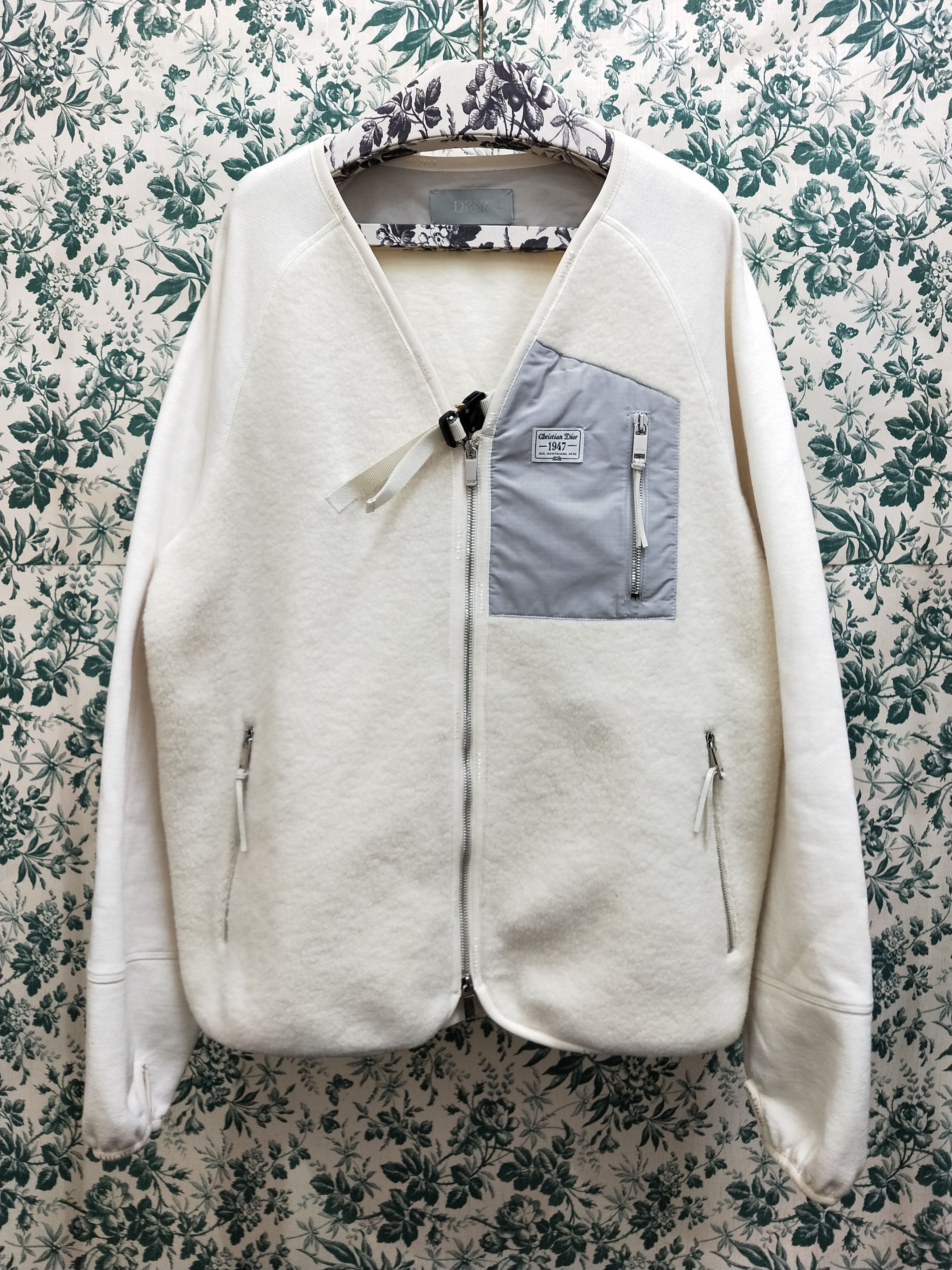 Birkenstock × Dior 1947 CD Zipped Jacket Size US L / EU 52-54 / 3 - 1 Thumbnail