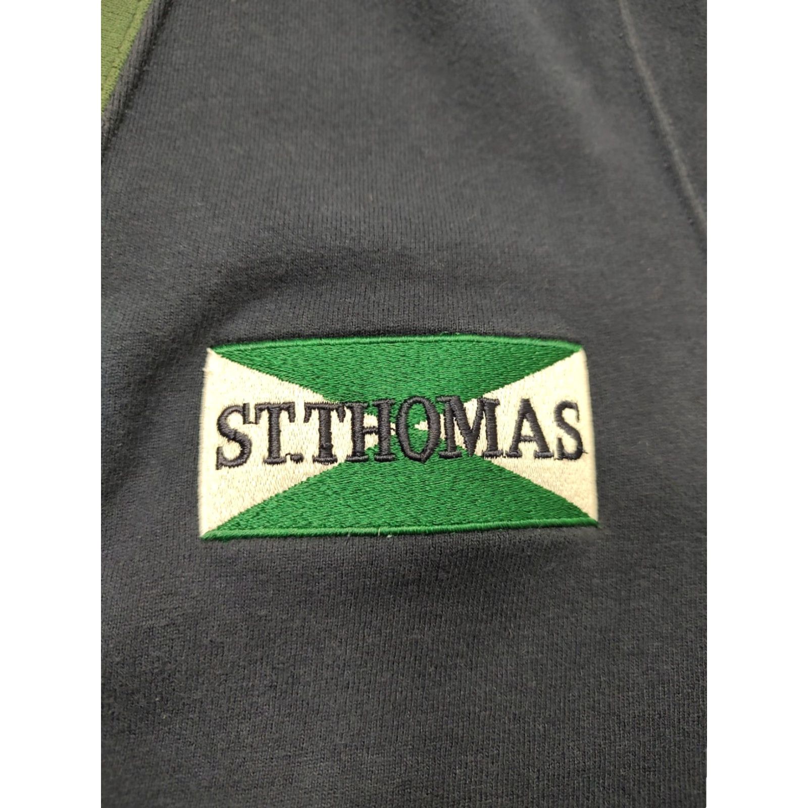 Champion VINTAGE Champion Cardigan Mens L Navy St Thomas Embroidered Logo Made In USA 80s Size US L / EU 52-54 / 3 - 4 Thumbnail