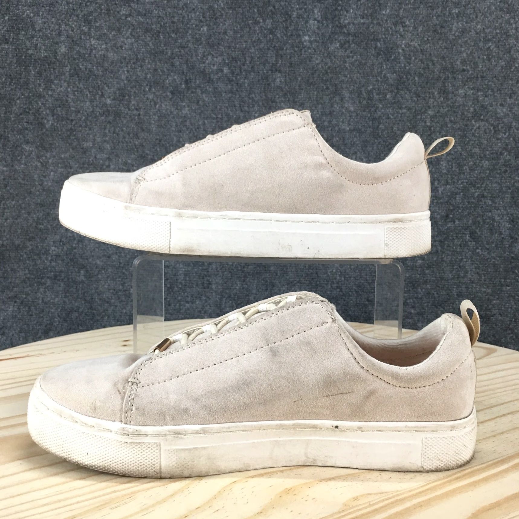 H&M H&M Shoes Womens 8.5 Slip On Sneakers Beige Casual Comfort Low Top Round Toe Shoes Mens? No Size M / US 6-8 / IT 42-44 - 2 Thumbnail