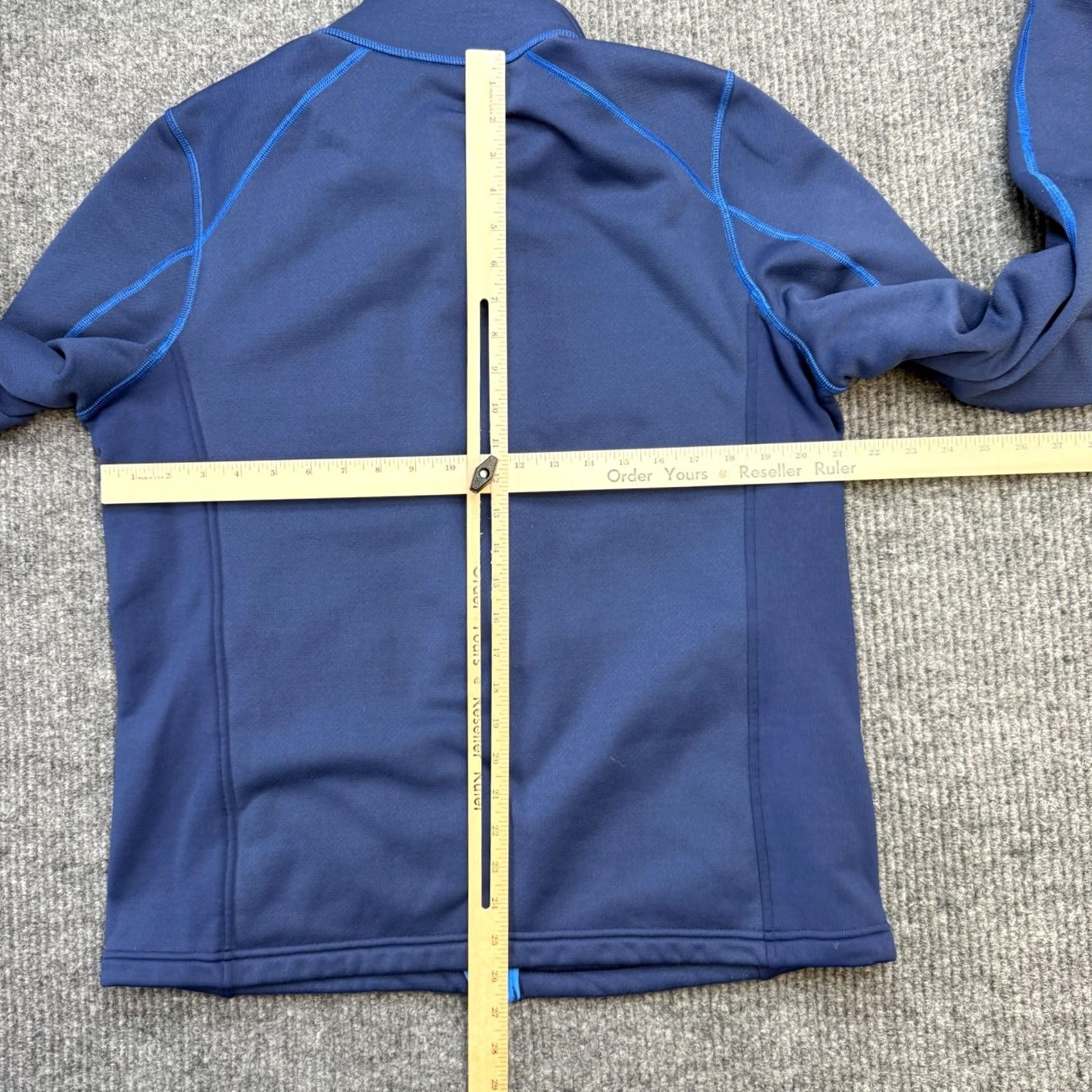 Vintage L.L. Bean Jacket Mens Large Blue Pro Stretch Fleece Full Zip Casual Travel Chore Shirt? Size US L / EU 52-54 / 3 - 7 Thumbnail
