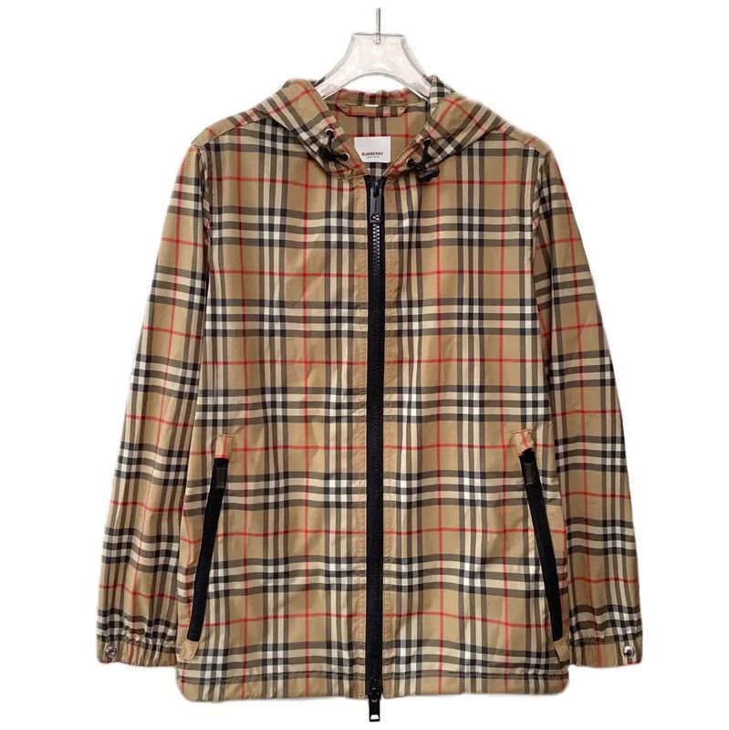 Burberry Burberry Beige Cotton Women's Jacket Size XS / US 0-2 / IT 36-38 - 1 Thumbnail