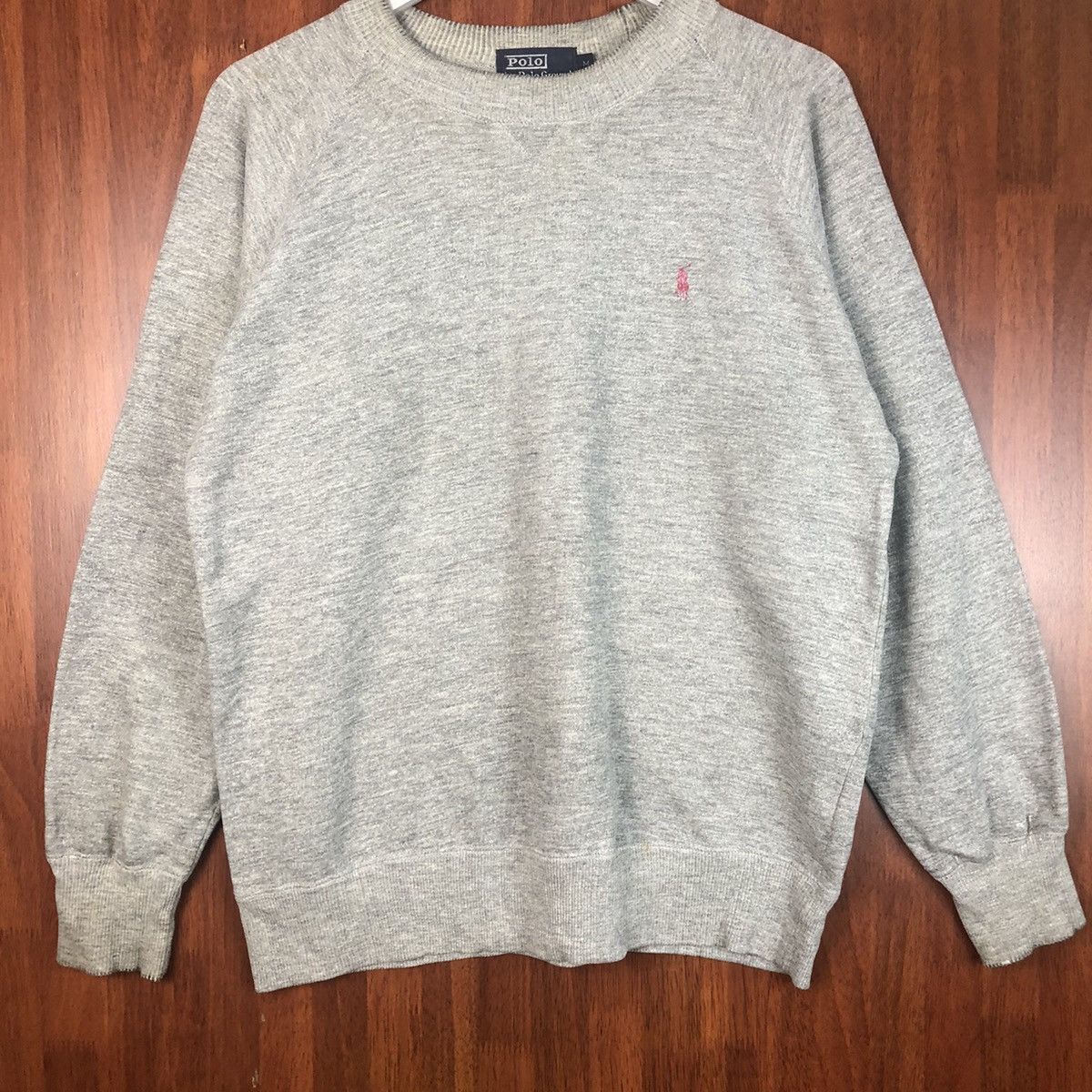Polo Ralph Lauren Polo By Polo Ground vintage Grey Sweatshirt #7500 Size US M / EU 48-50 / 2 - 3 Thumbnail
