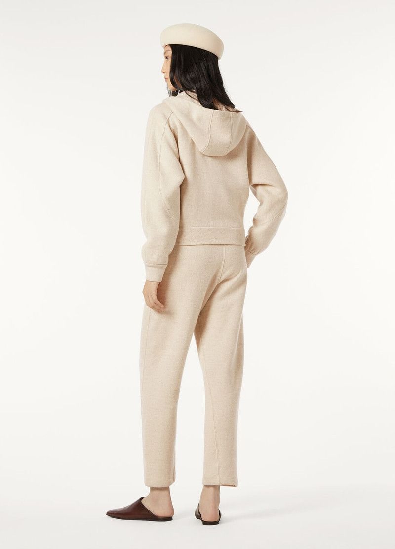 Loro Piana o1srvl11e0526 FAO9112 Brienno Hooded Bomber Jacket in Ecru Size XS / US 0-2 / IT 36-38 - 5 Thumbnail