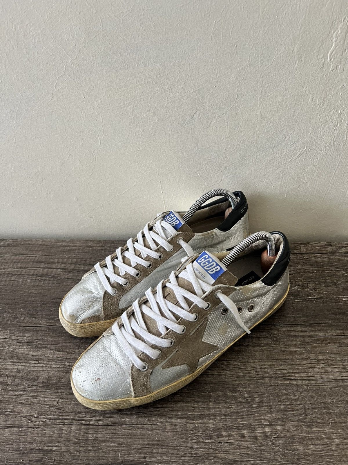 Golden Goose GOLDEN GOOSE ARCHIVE SNEAKERS Size US 7 / EU 40 - 1 Thumbnail