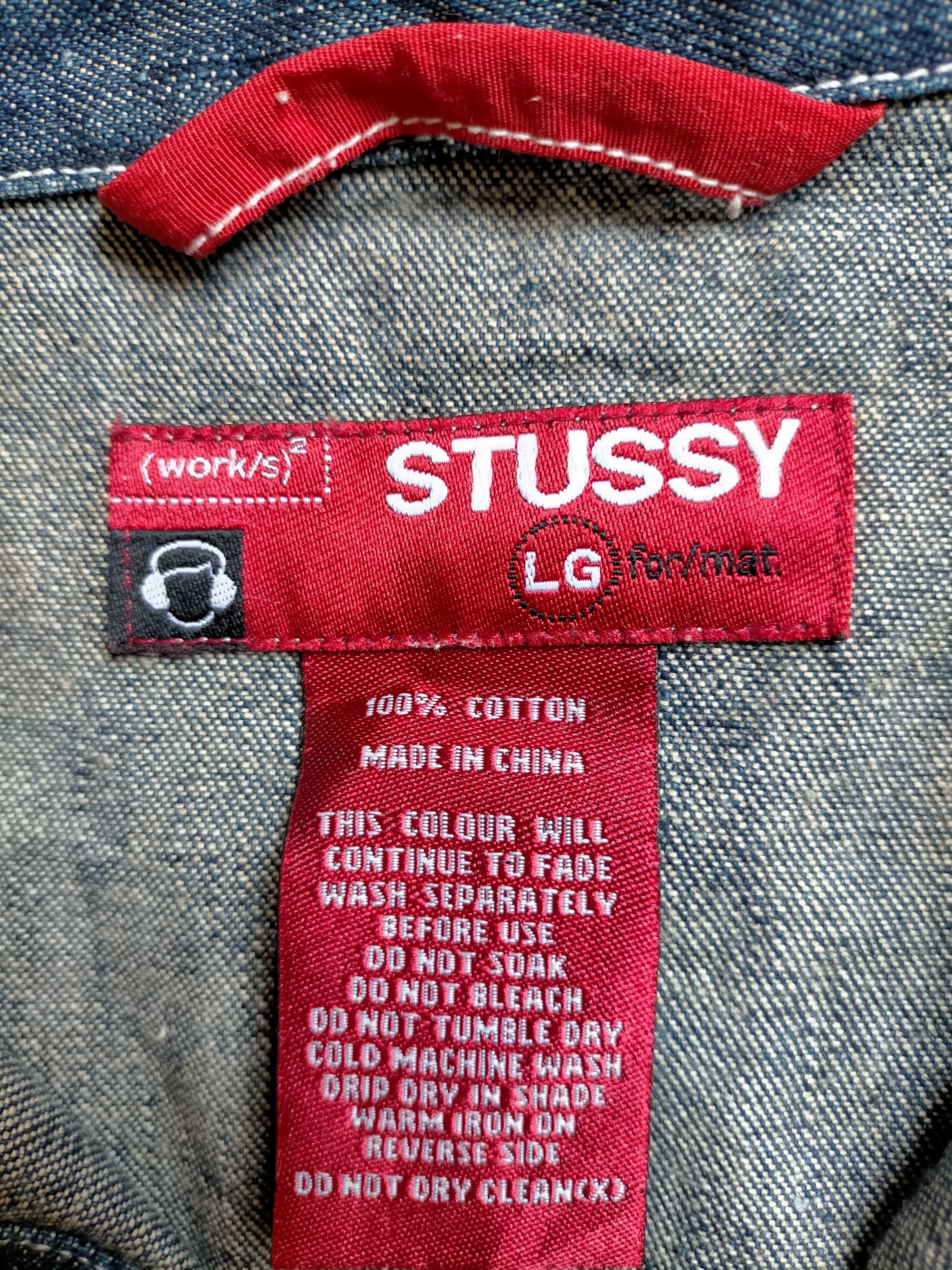 Stussy Stussy Type2 Denim jacket Jeans Size US S / EU 44-46 / 1 - 15 Thumbnail