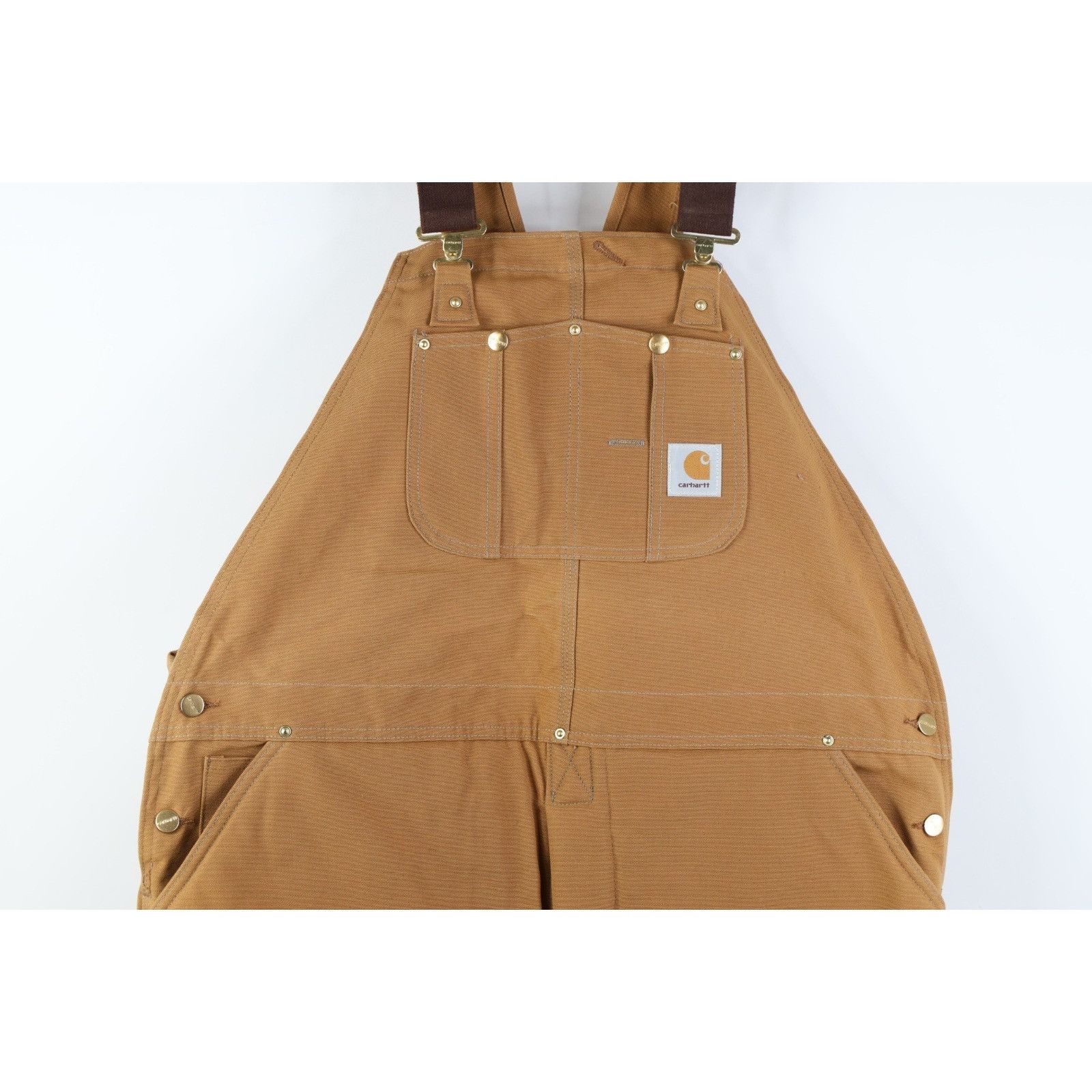Carhartt Deadstock Vintage Y2K Carhartt Double Knee Arctic Overalls Size US 44 / EU 60 - 3 Thumbnail