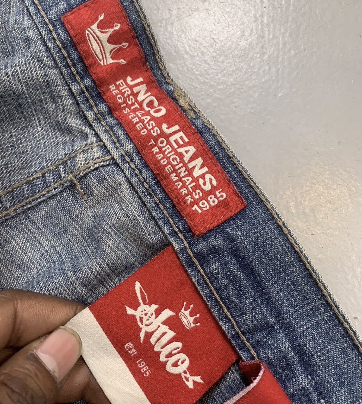 JNCO Vintage jnco denim jorts Size US 36 / EU 52 - 6 Thumbnail