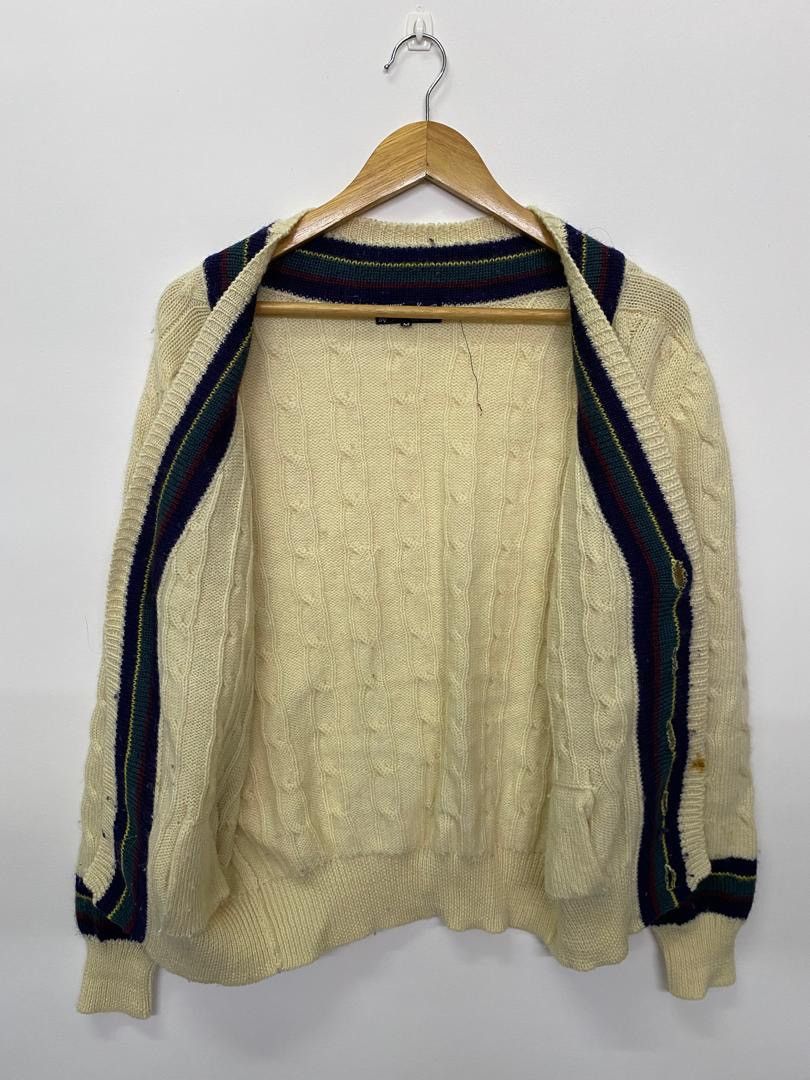 Vintage Vintage Way Out Knit Cardigan Size US M / EU 48-50 / 2 - 4 Thumbnail