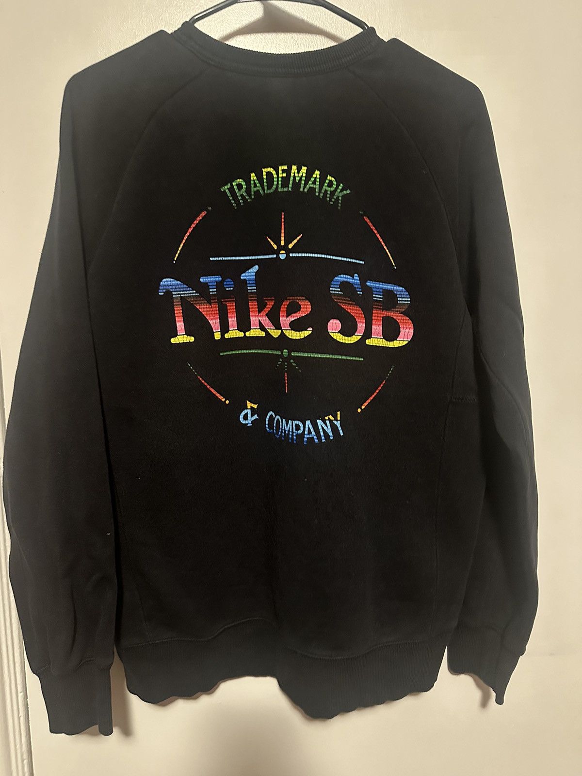Nike Vintage Nike SB black sweatshirt Size US M / EU 48-50 / 2 - 2 Thumbnail