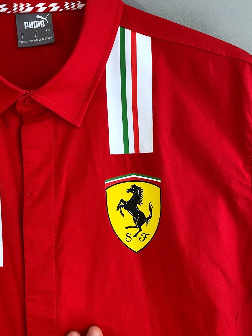 Ferrari × Puma Scuderia Ferarri Formula One Team Official Racing Shirt Sz L Size US L / EU 52-54 / 3 - 5 Thumbnail