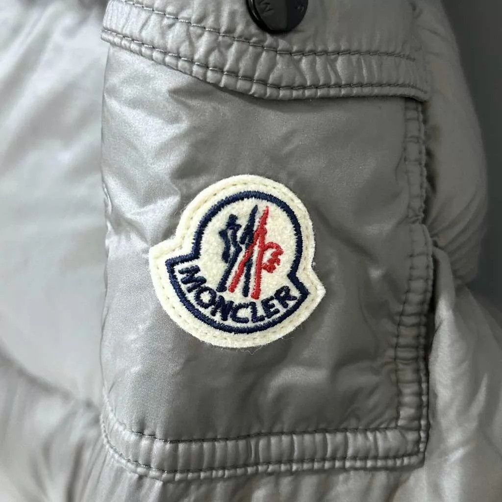 Moncler Moncler Fourmi Gray Hooded Down Jacket 1 Size S / US 4 / IT 40 - 6 Thumbnail