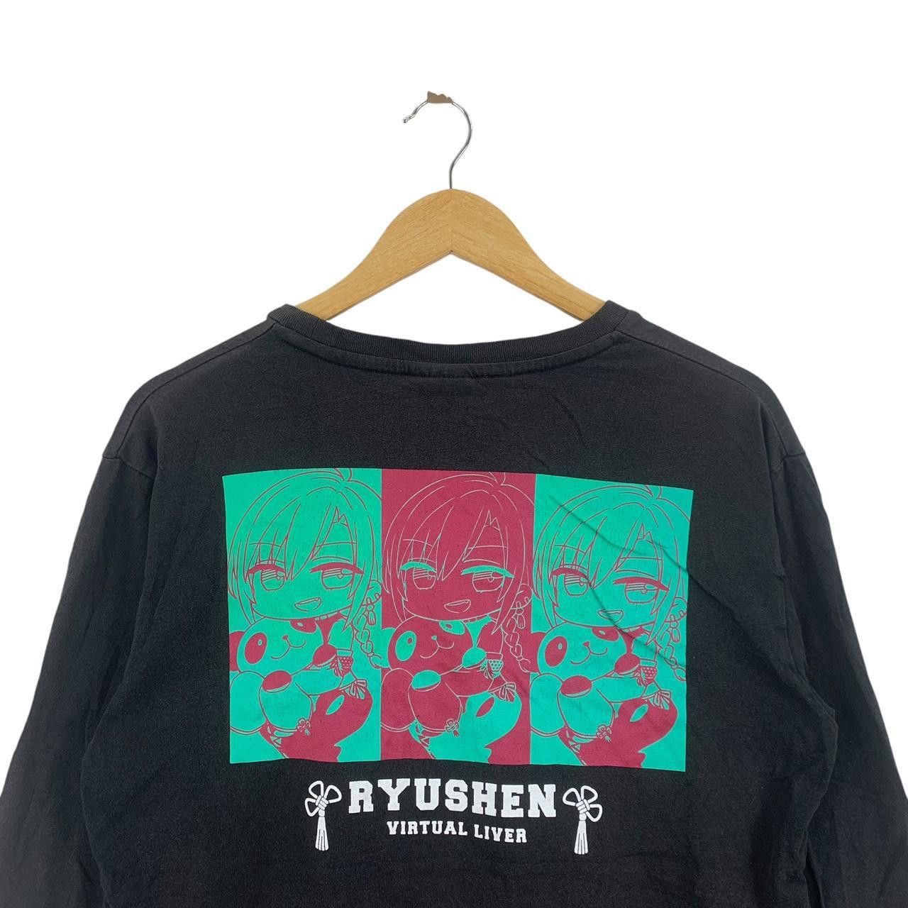 Other RYUSHEN VIRTUAL LIVER Nande Desuka Anima Tee Shirt Size US XL / EU 56 / 4 - 8 Thumbnail