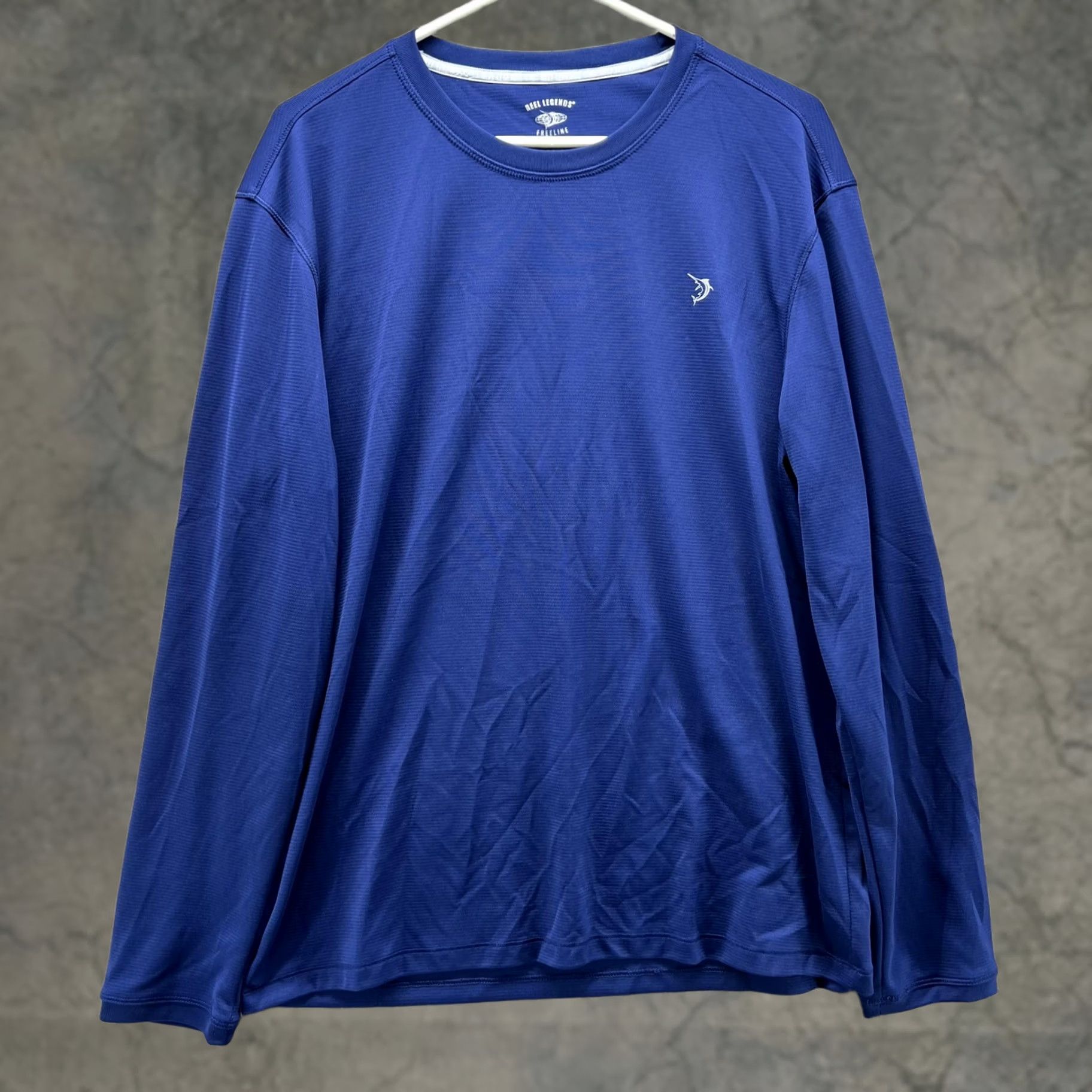 Vintage Reel Legends Sweatshirt Men Medium Adult Blue Logo Pullover Crew Neck Size US M / EU 48-50 / 2 - 1 Thumbnail
