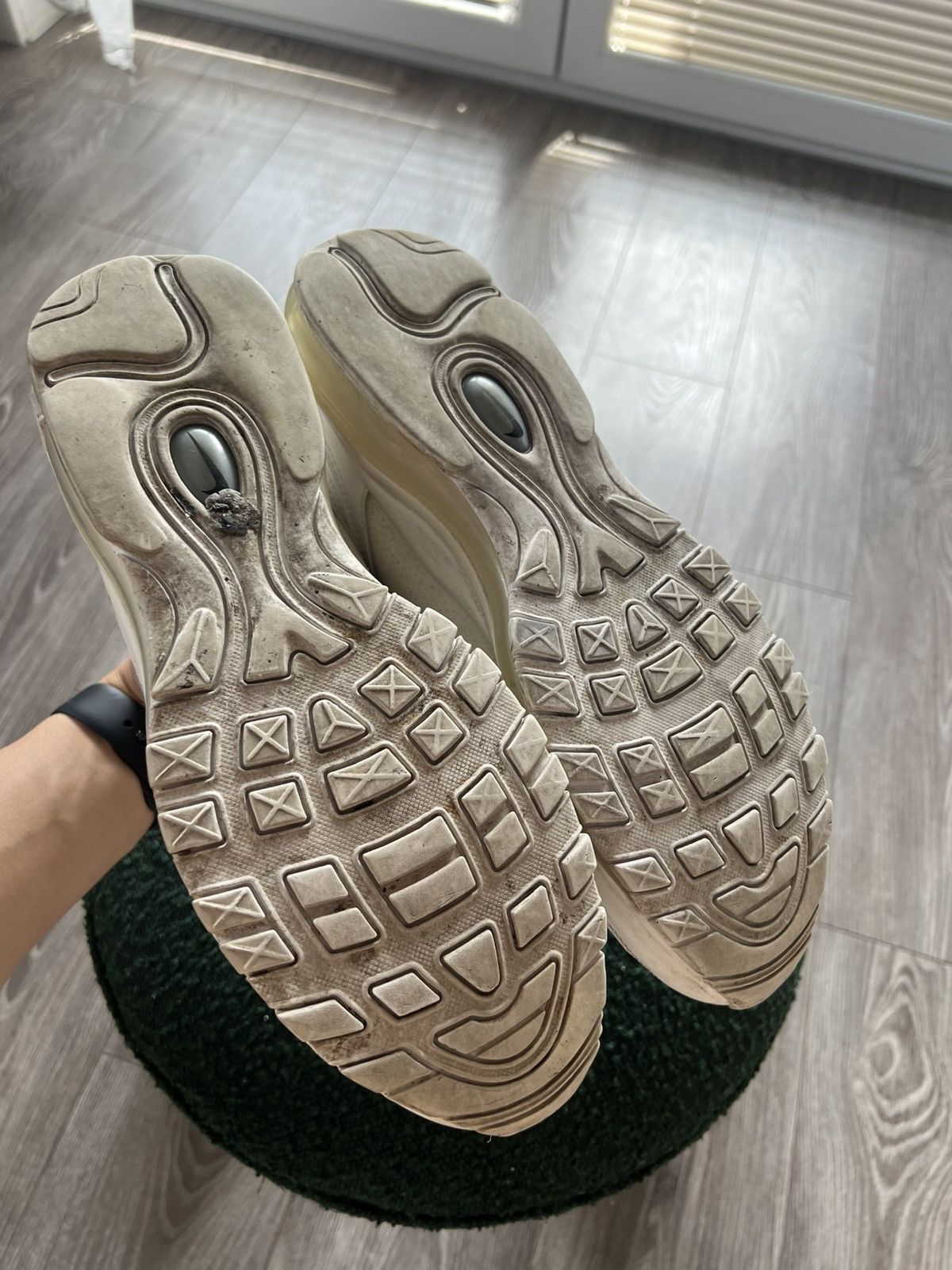 Nike Nike Air Max 97 White Avant Garde Y2k MX Zoom Sneakers Size US 12 / EU 45 - 16 Thumbnail