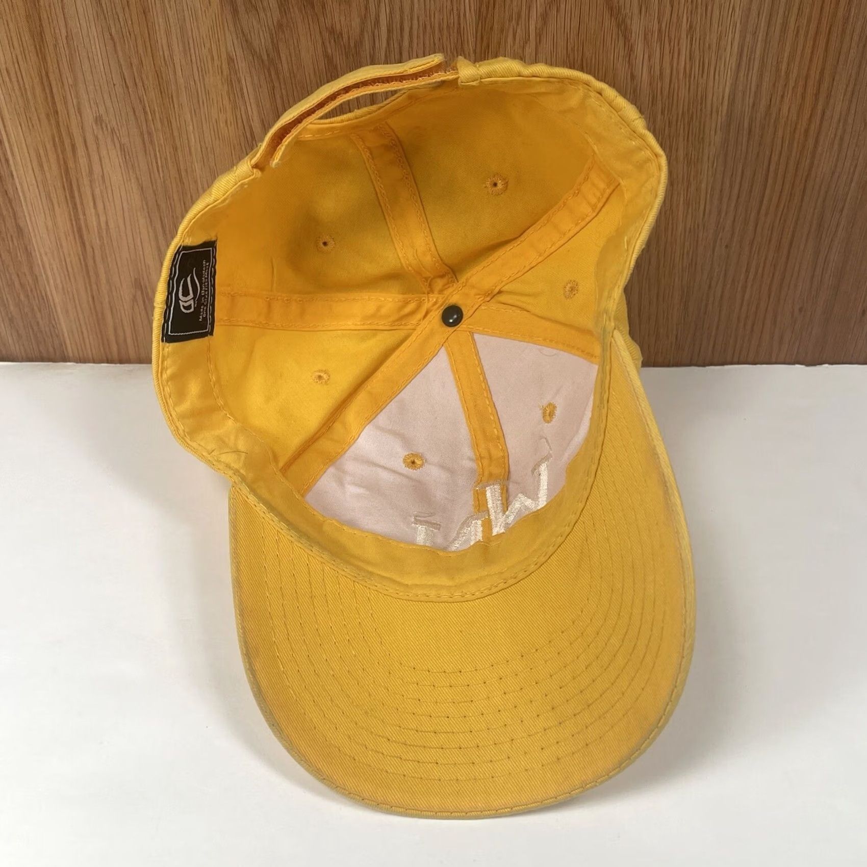Vintage Outdoor Cap WN Embroidered Adjustable StrapBack Baseball HatCap Yellow Womens Size ONE SIZE - 7 Thumbnail