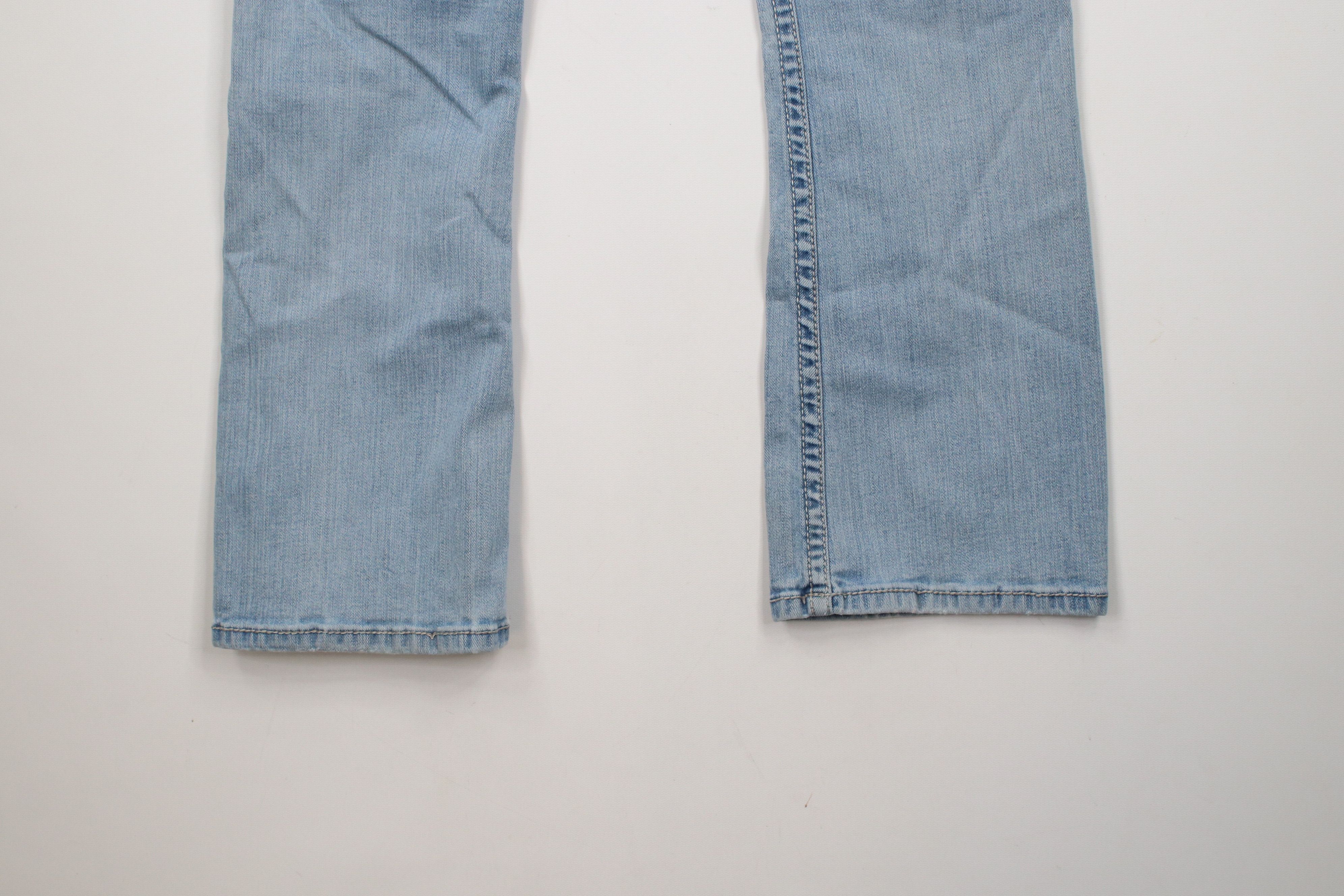 Vintage Buckle BKE Distressed Payton Mid Rise Bootcut Denim Jeans Size 27" / US 4 / IT 40 - 15 Thumbnail