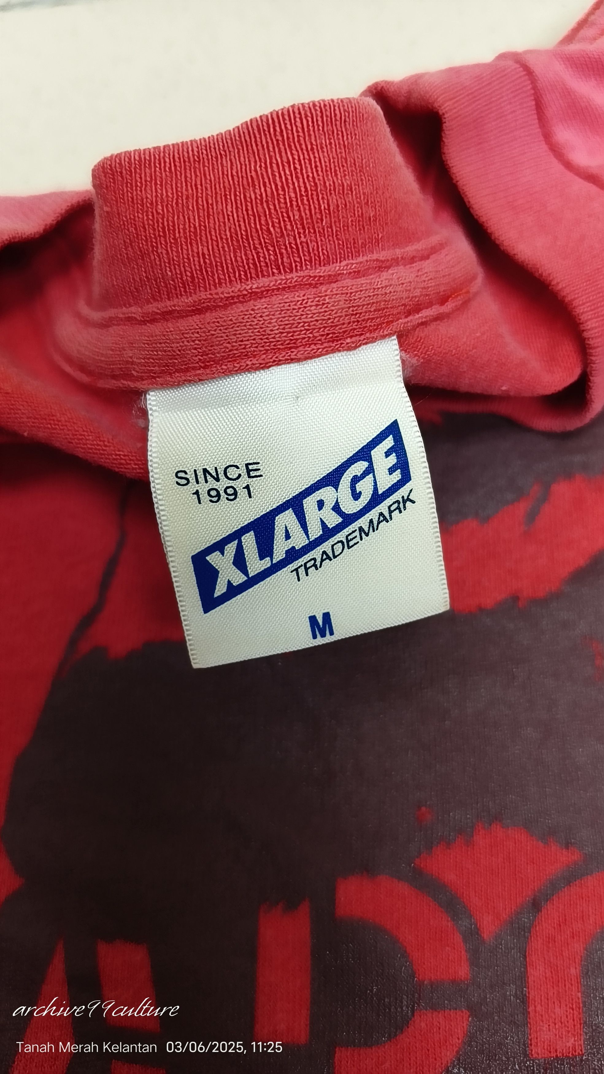 Vintage X Large Fade Red Tee Size US M / EU 48-50 / 2 - 3 Thumbnail
