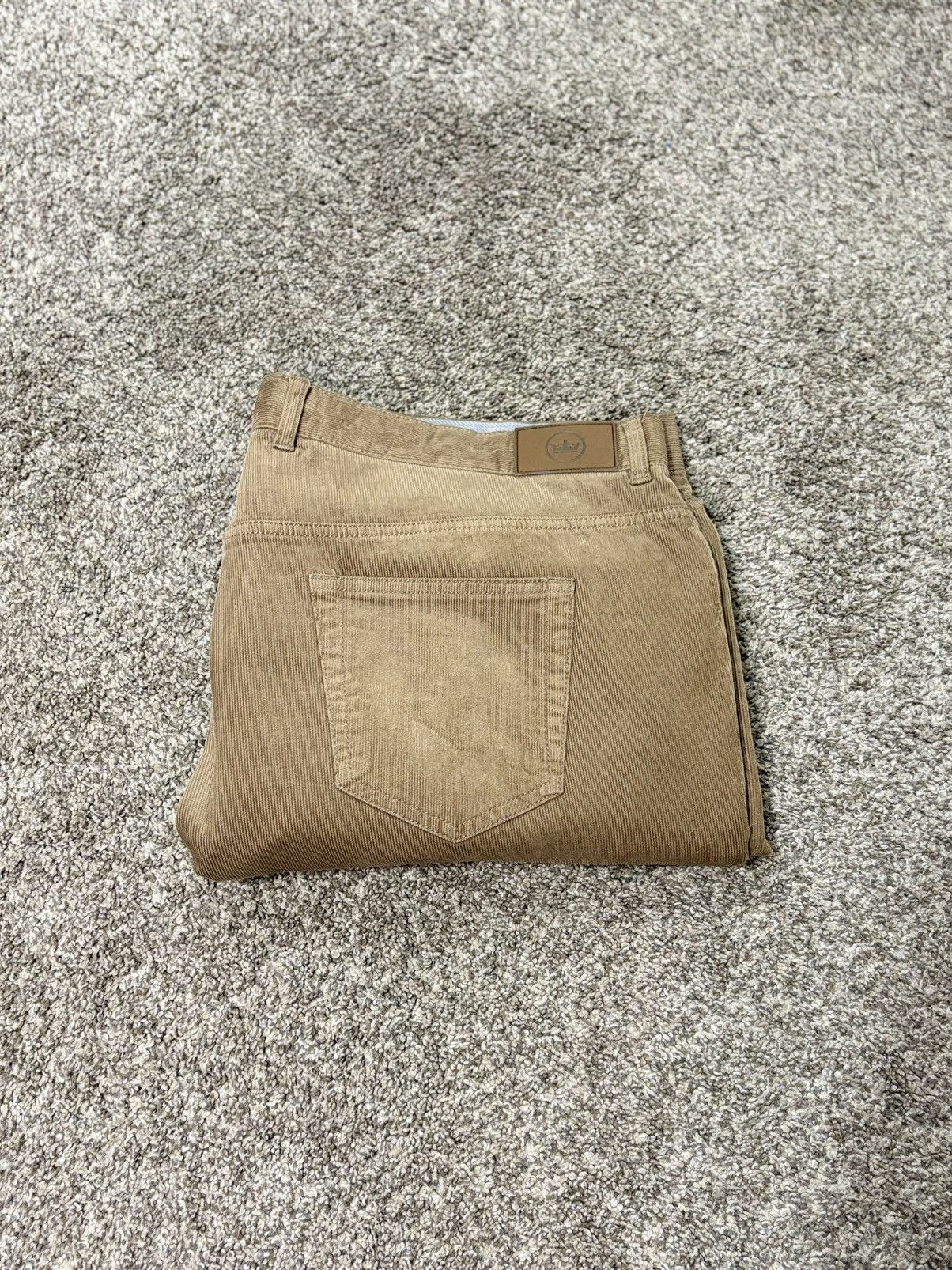 Peter Millar Peter Millar Beige Pants Men 42 Ivory Superior Soft Corduroy Size US 42 / EU 58 - 12 Thumbnail