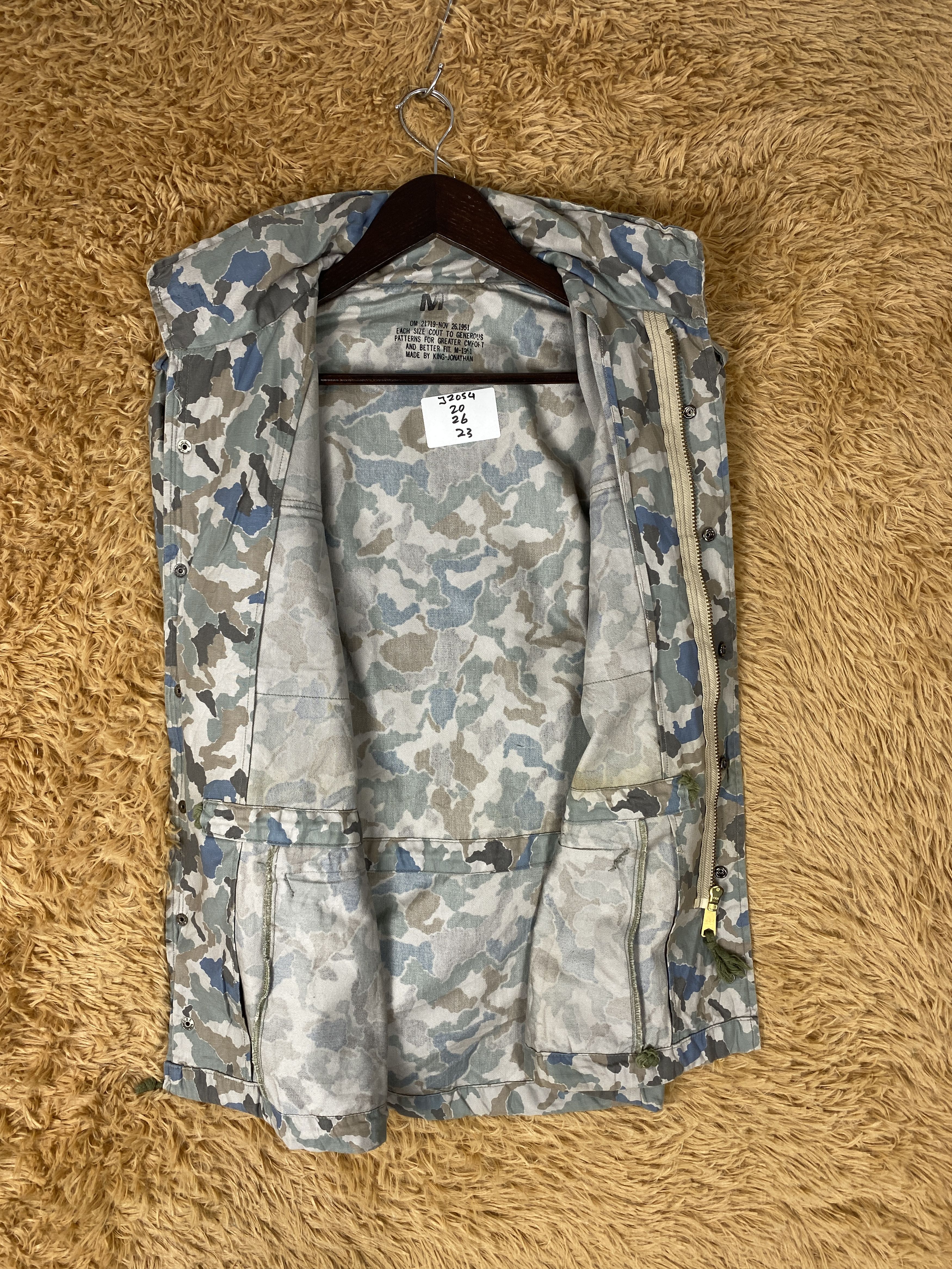 Vintage Vintage King Jonathan Camouflage Jacket J2054 Size US S / EU 44-46 / 1 - 7 Thumbnail