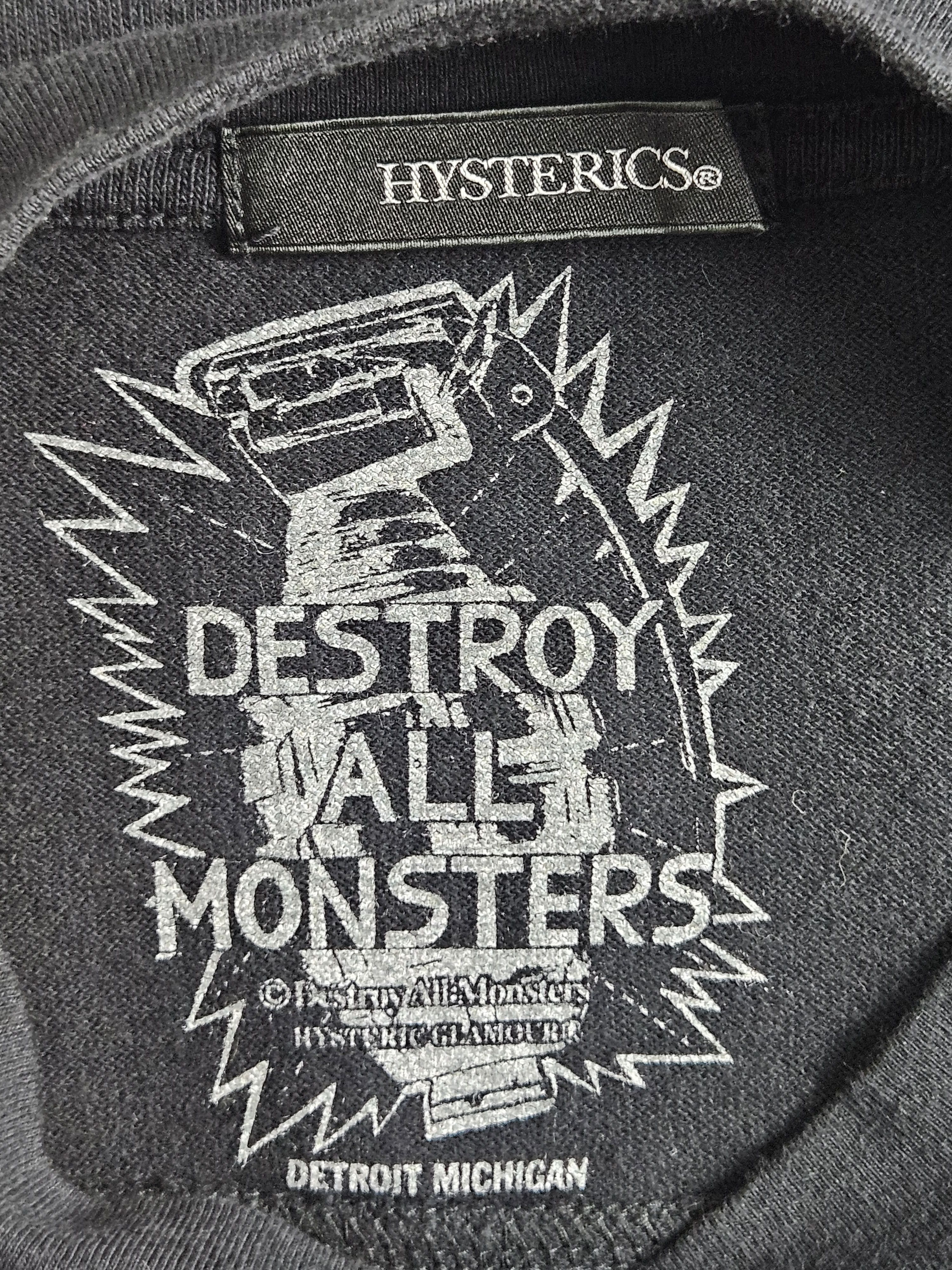 Hysteric Glamour Hysteric Glamour Destroy All Monster Dark Carnival shirt Size M / US 6-8 / IT 42-44 - 5 Thumbnail
