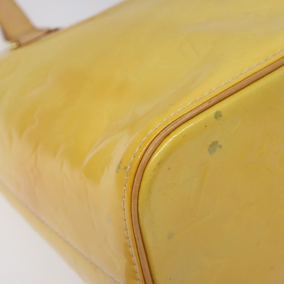 Louis Vuitton LOUIS VUITTON Monogram Vernis Houston Hand Bag Gris M91053 Size ONE SIZE - 14 Thumbnail
