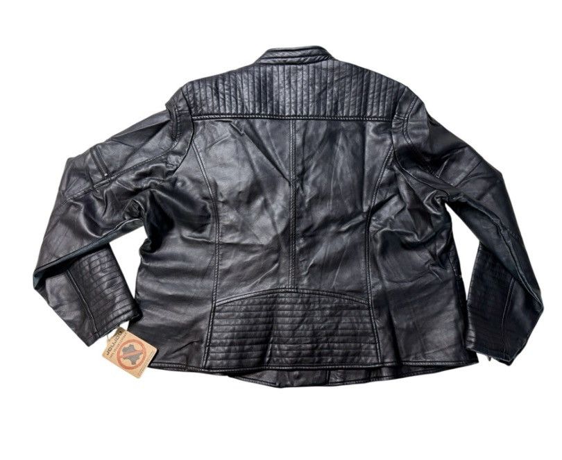 Other JOUJOU Black Vegan Leather Moto Jacket – Plus Size 3X – NWT Size 3XL / US 20-22 - 2 Thumbnail