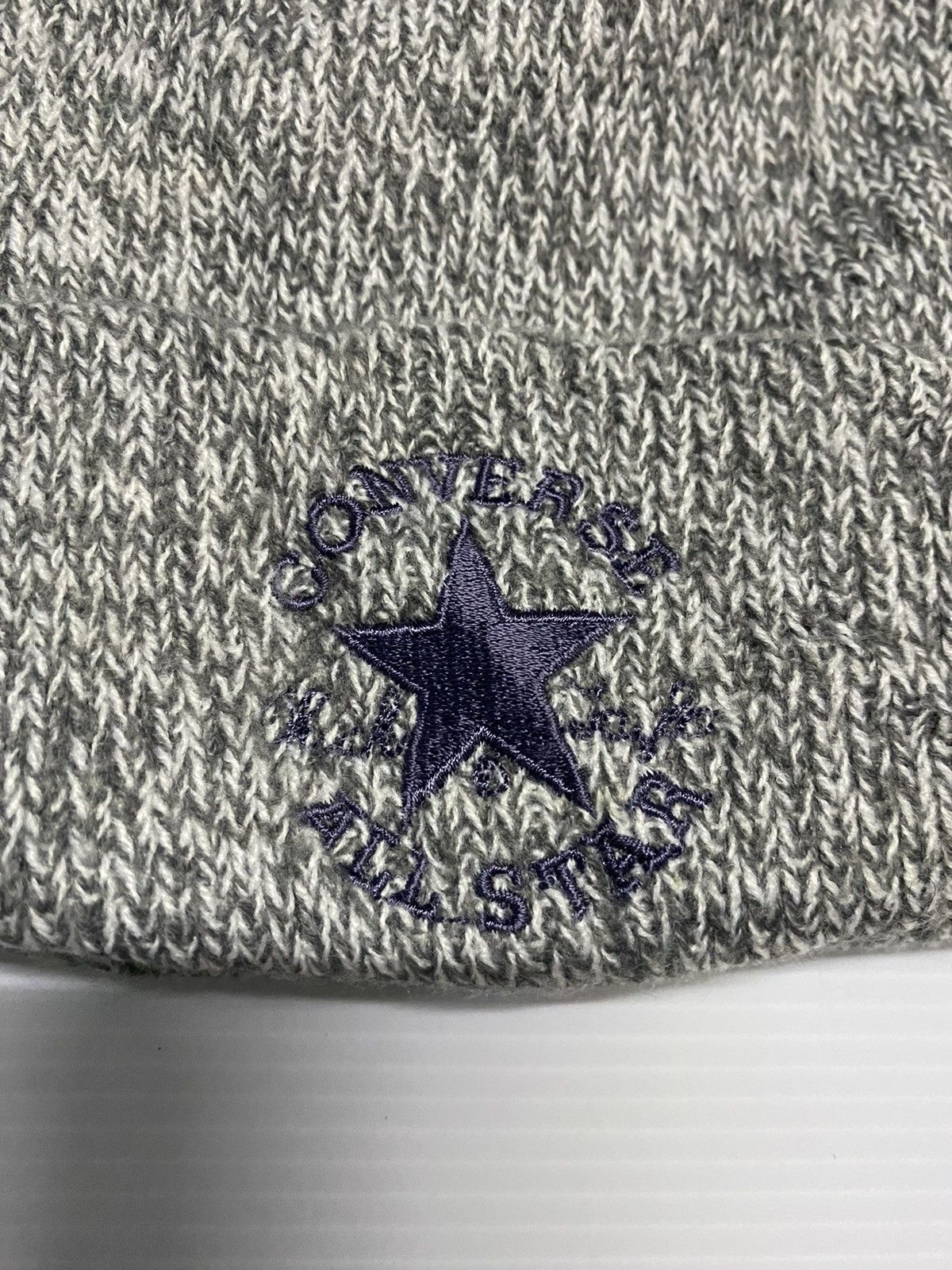 Converse Converse Small Logo Embroidery Beanie Hat Size ONE SIZE - 2 Thumbnail