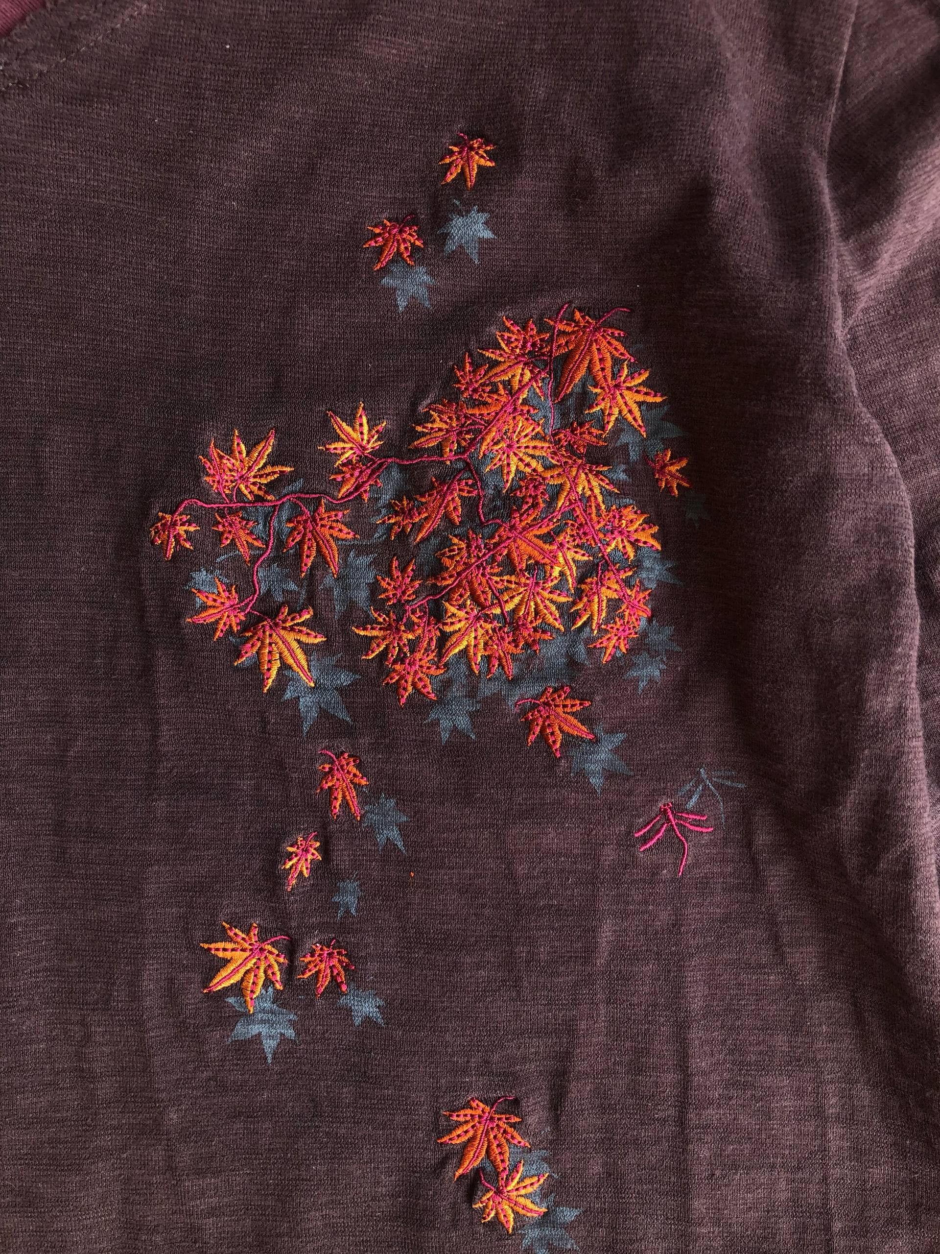 If Six Was Nine 2000s Double Layer Takeo Kikuchi Floral embroidery Size US L / EU 52-54 / 3 - 4 Thumbnail