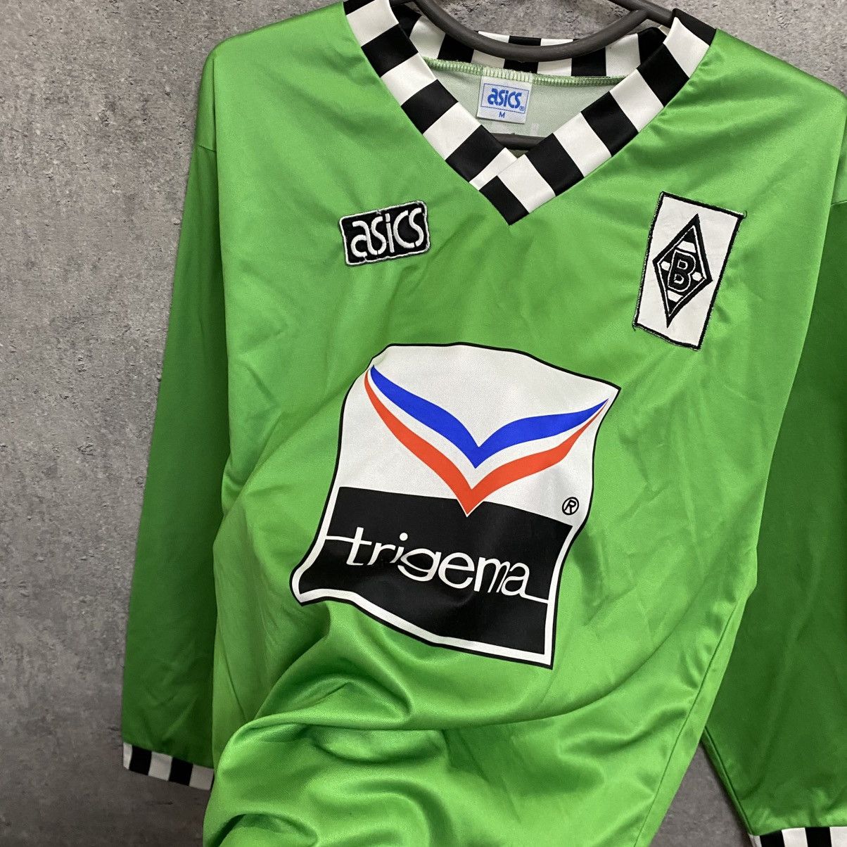 Asics 92/94 Borussia Mönchengladbach Asics Away Shirt Long Sleeve Size US M / EU 48-50 / 2 - 5 Thumbnail