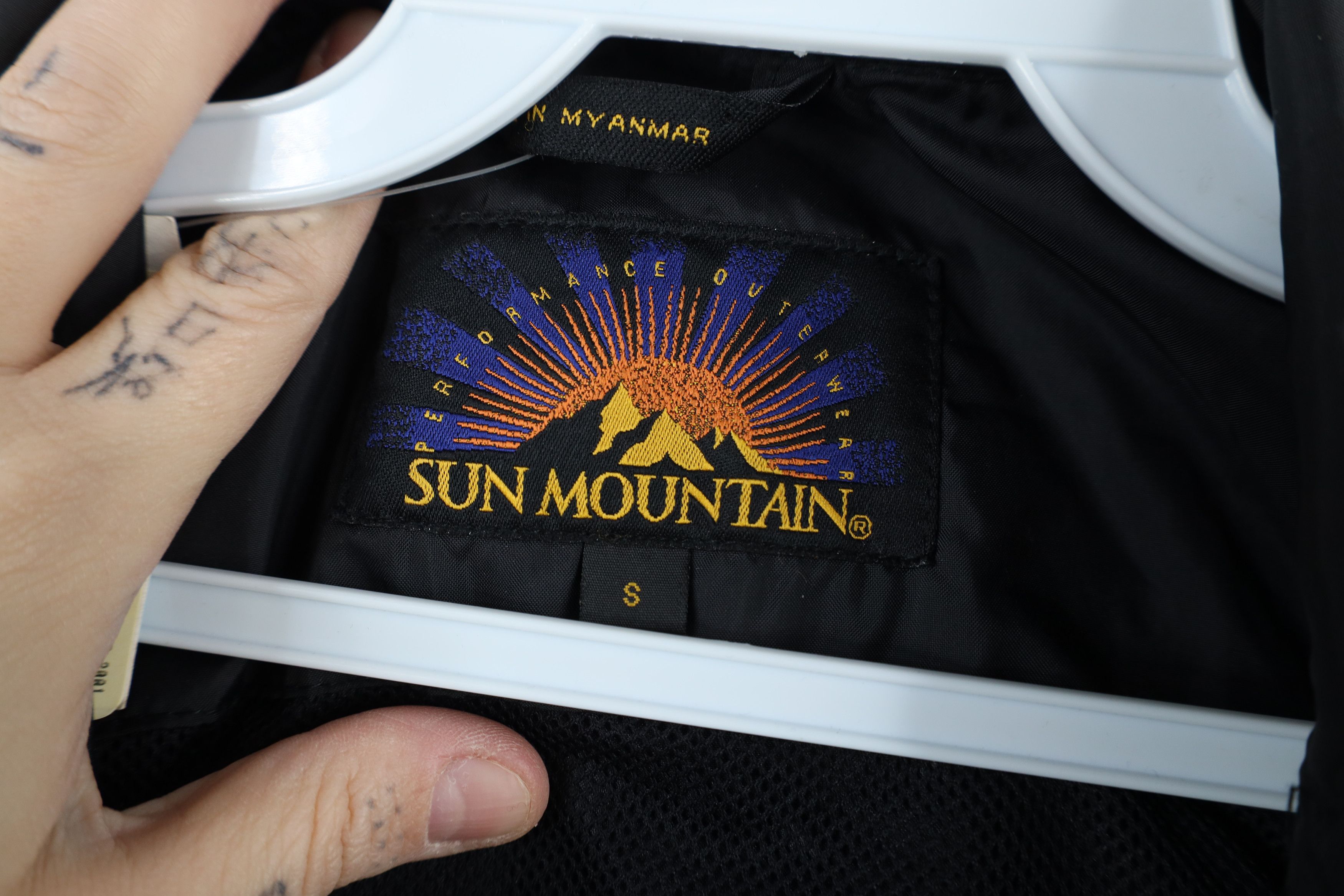Vintage Deadstock Vintage 90s Sun Mountain Rain Jacket Windbreaker Size US S / EU 44-46 / 1 - 10 Thumbnail