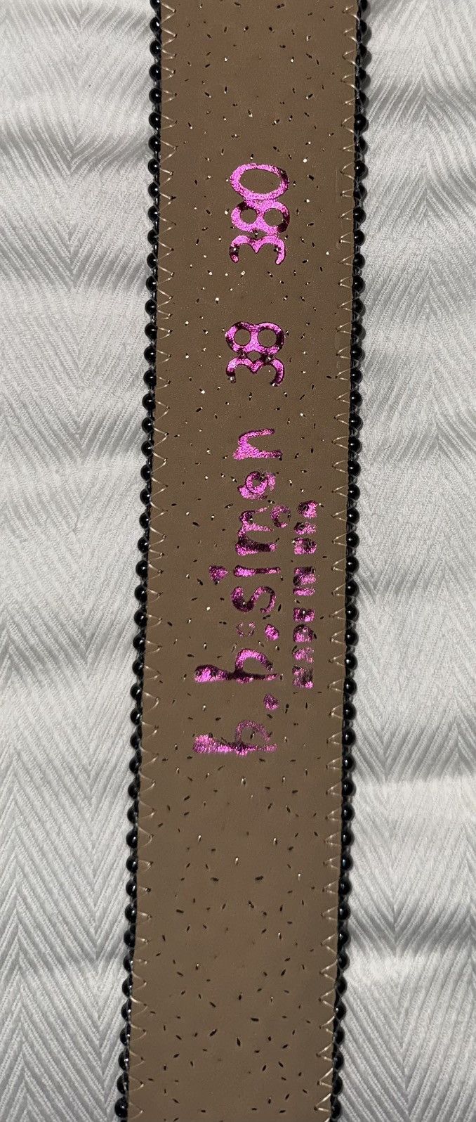B.B. Simon B.B Simon Belt Size 38 - 7 Thumbnail