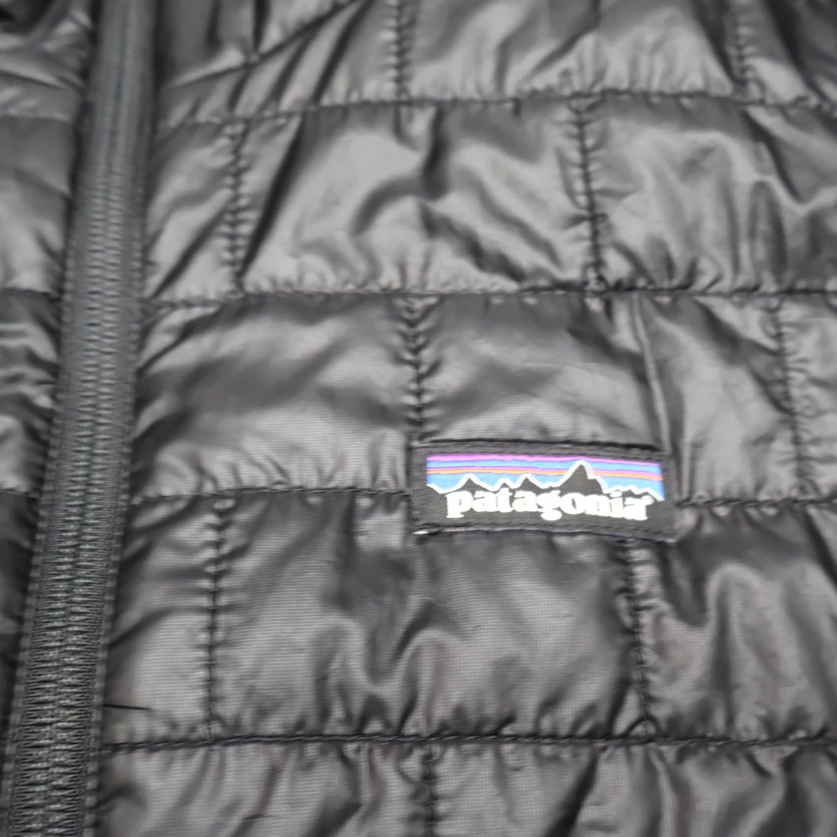Patagonia Patagonia Nano Puff Jacket Women Small Black Quilted Insulated Zip Full Zip Packable Logo Size S / US 4 / IT 40 - 4 Thumbnail