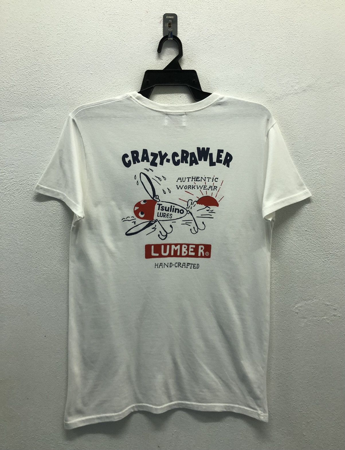 Vintage Vintage 2011 Lumber Tsulino Crazy-Crawler T-Shirt Size US L / EU 52-54 / 3 - 1 Thumbnail