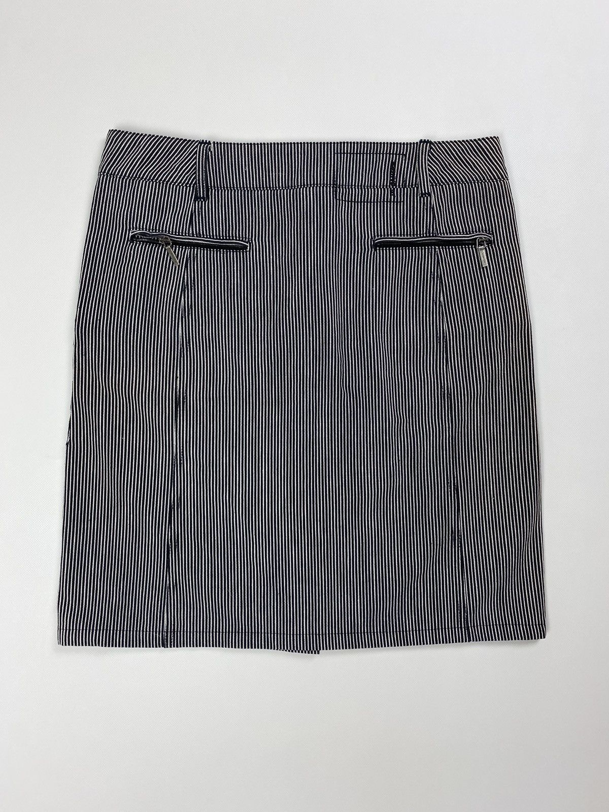 Jil Sander Jil Sander ladies striped denim pencil skirt size 27 Size 27" / US 4 / IT 40 - 13 Thumbnail