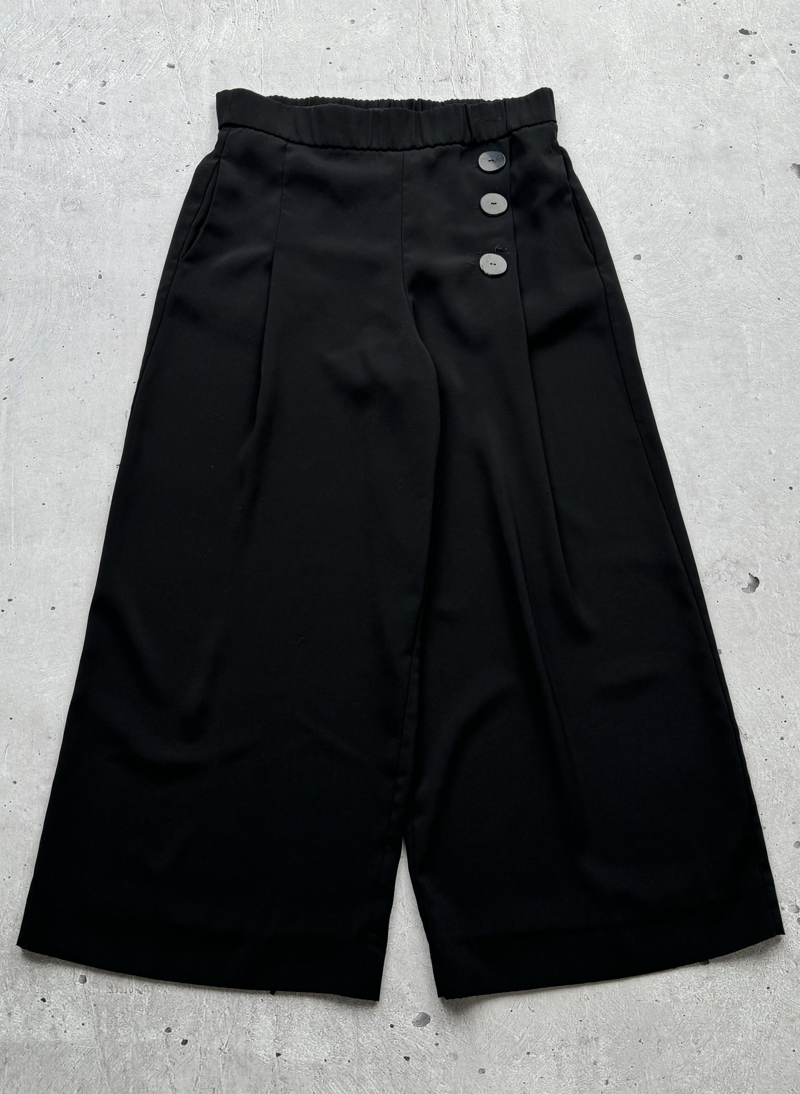 Y’s cropped wid pants Vintage Wide Cropped Pants Yohji Style