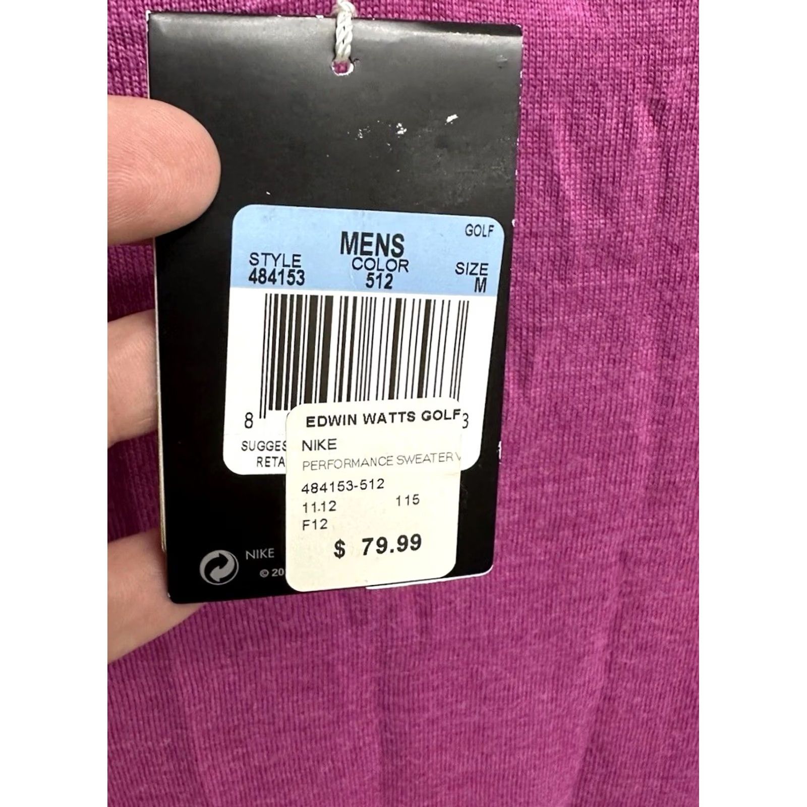 Nike NWT Nike Golf Tour Performance Merino Wool Blend Vest - Mens Medium Size US M / EU 48-50 / 2 - 4 Thumbnail