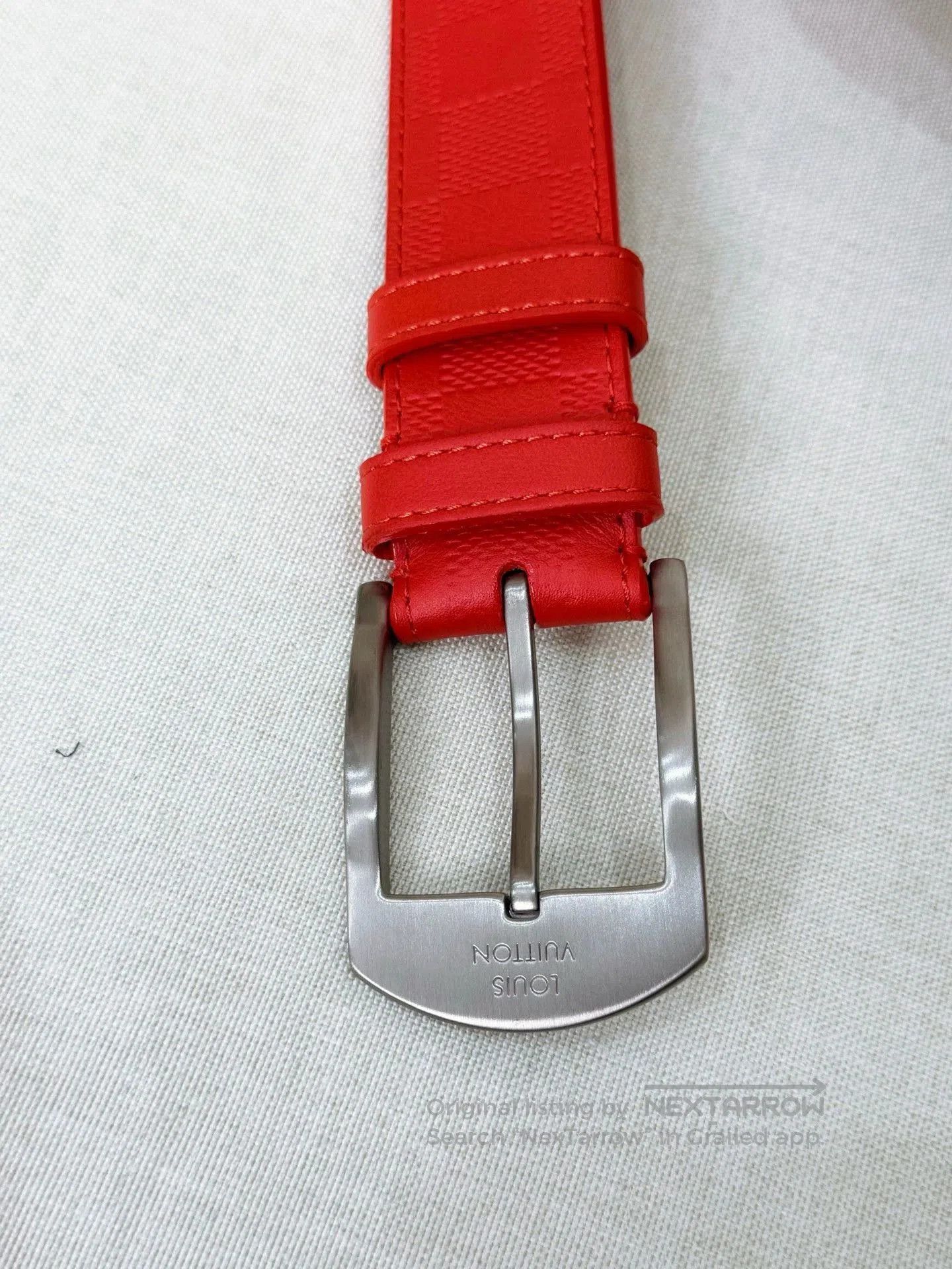 Louis Vuitton Louis Vuitton Checkerboard Belt 90. Size ONE SIZE - 3 Thumbnail