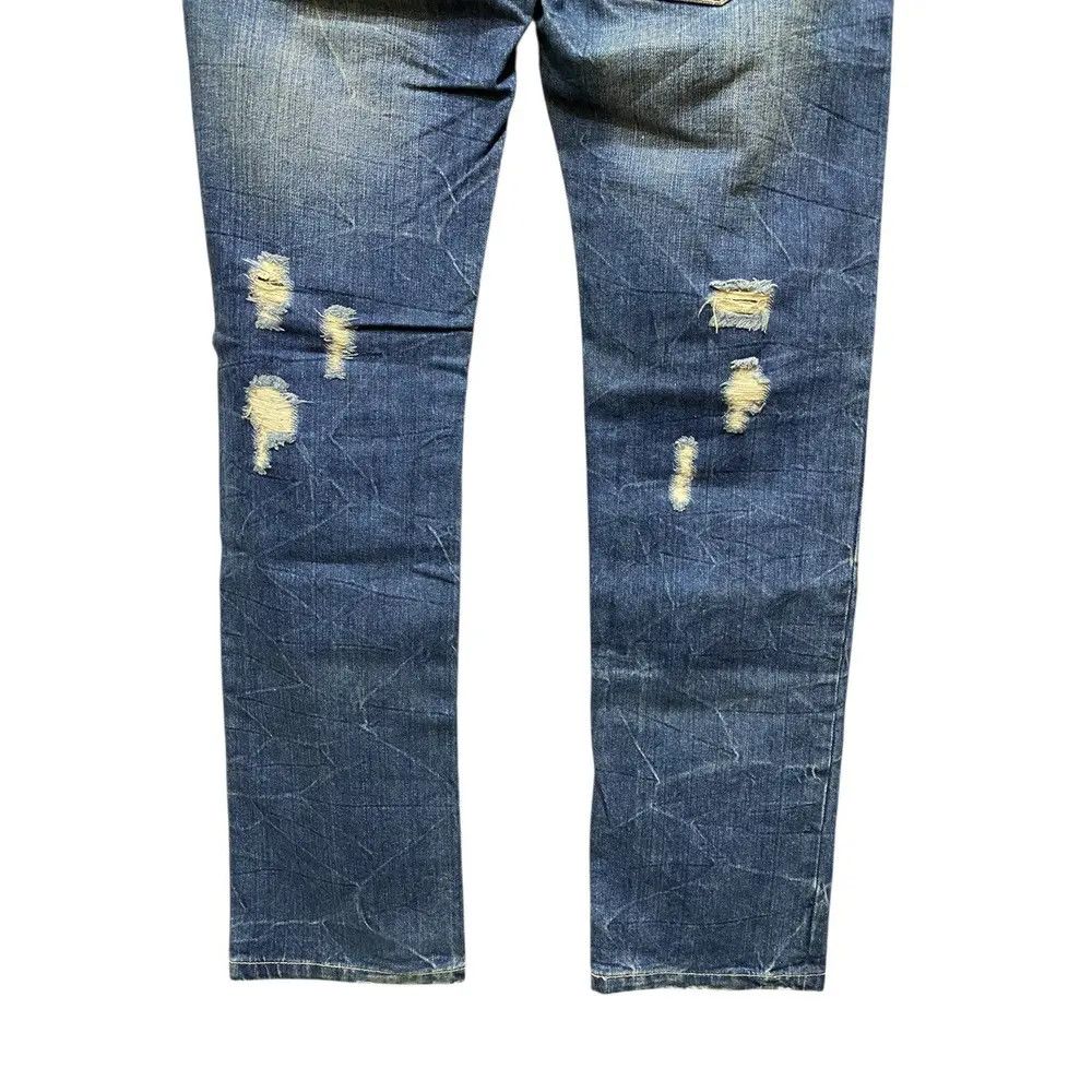 If Six Was Nine Vintage Distressed Jessy Logan Jeans Style Size US 30 / EU 46 - 3 Thumbnail