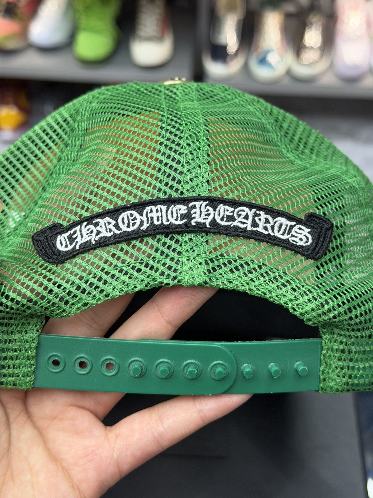Chrome Hearts Chrome Hearts x Matty Boy Smiley Trucker Hat Size ONE SIZE - 7 Thumbnail