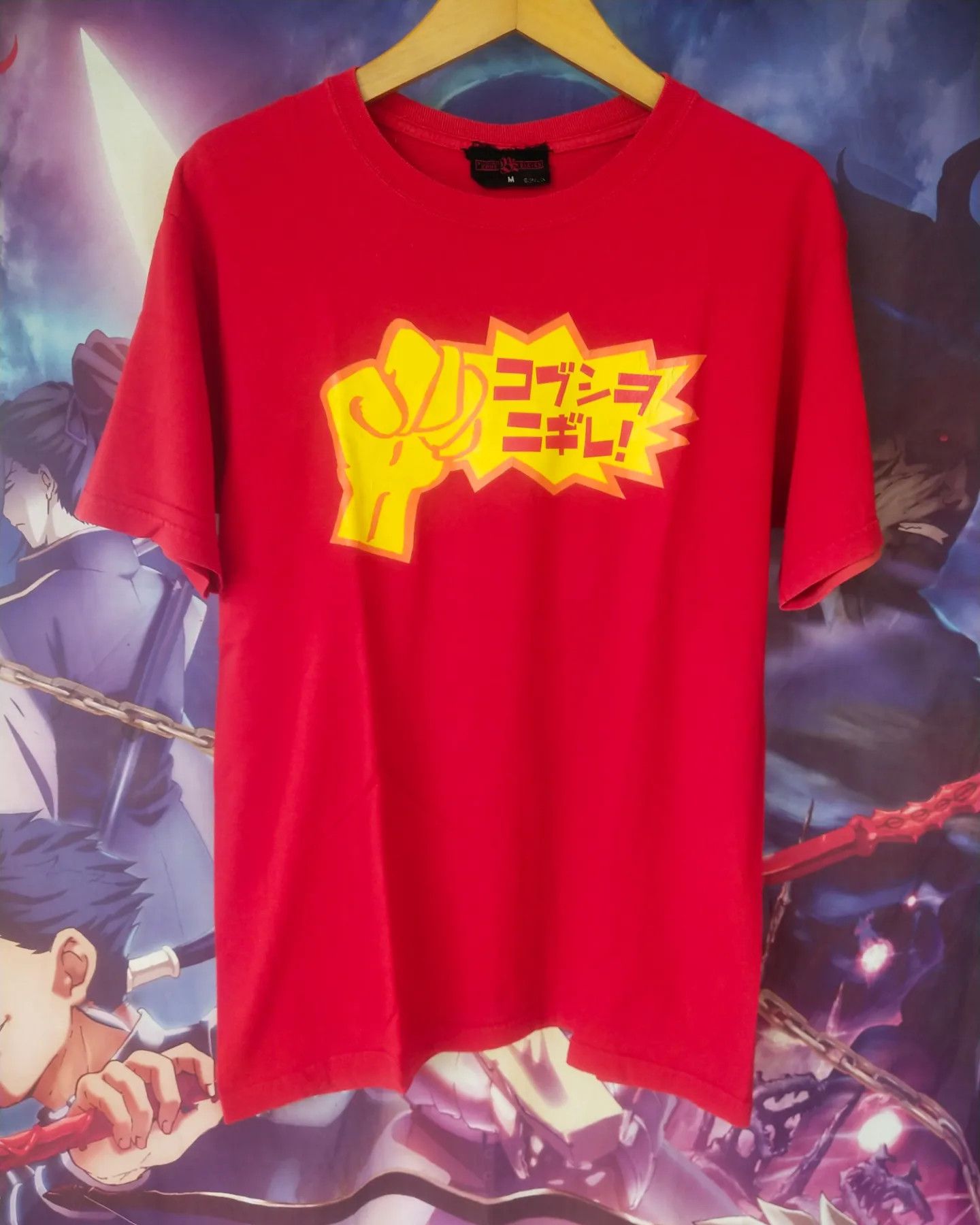 Band Tees Vintage B'z Live Gym 2001 Red Band Tee Size US M / EU 48-50 / 2 - 3 Thumbnail
